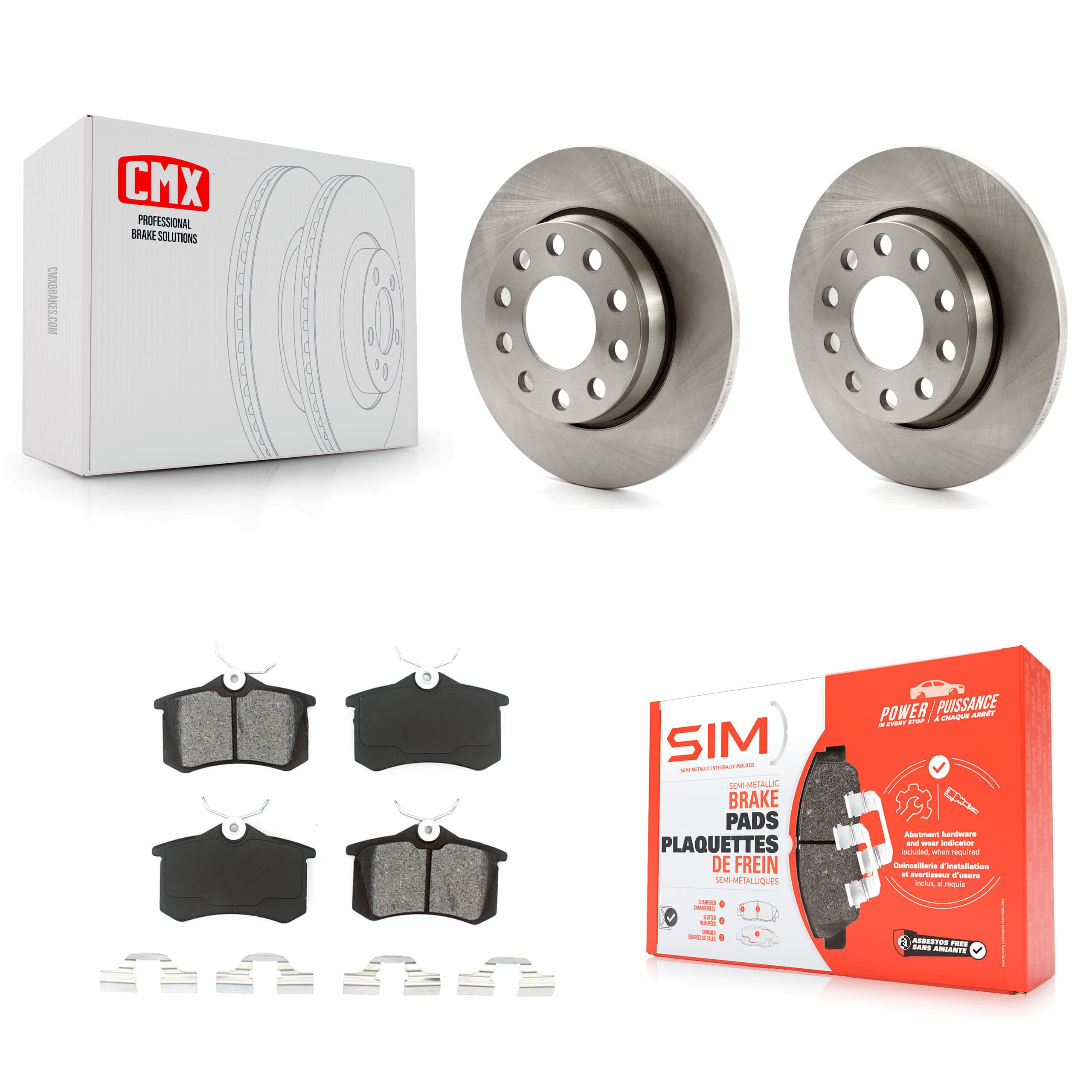 Transit Auto - K8S-101772 - Rear Disc Brake Kits image 1