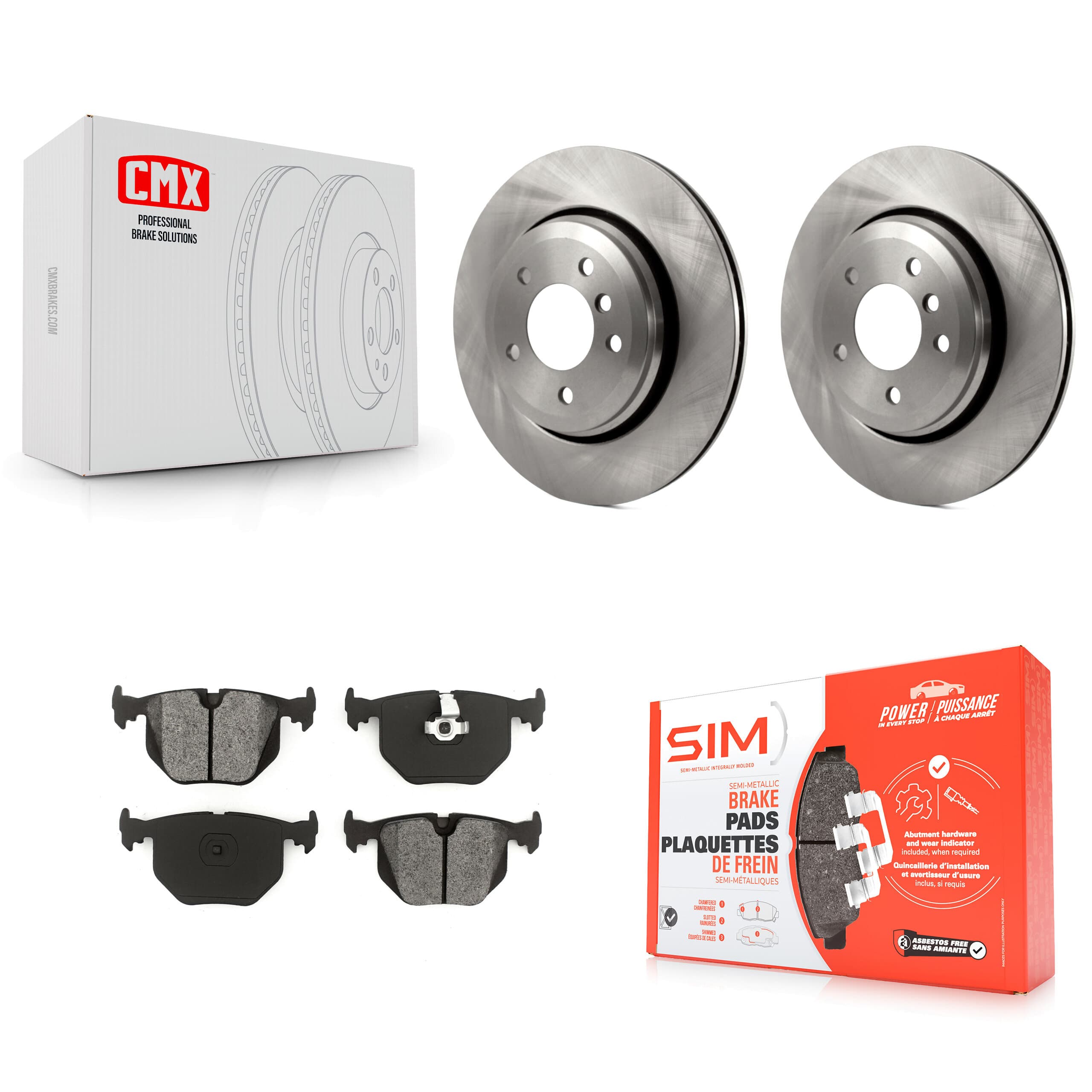 Transit Auto - K8S-101777 - Rear Disc Brake Kits image 1
