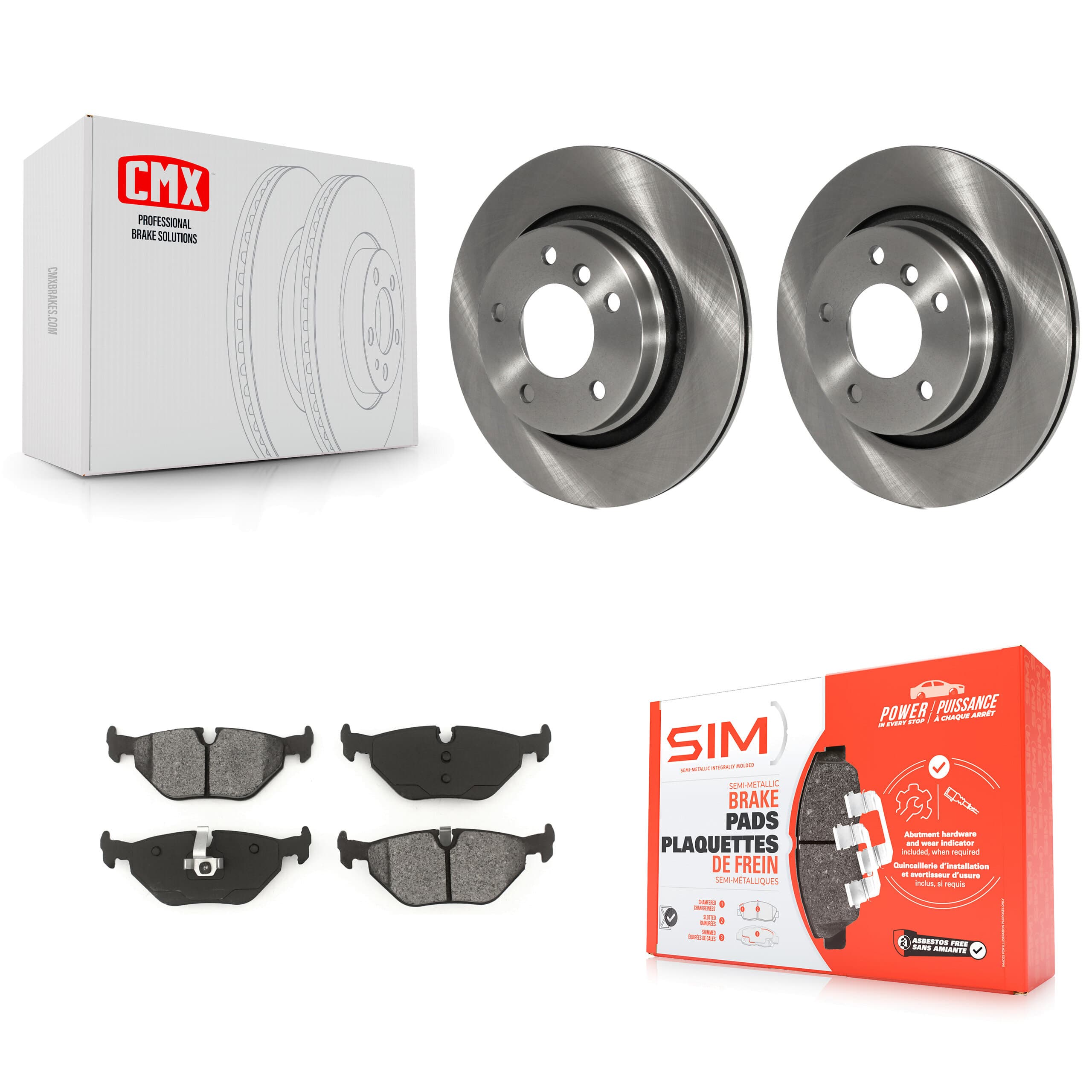 Transit Auto - K8S-101779 - Rear Disc Brake Kits image 1