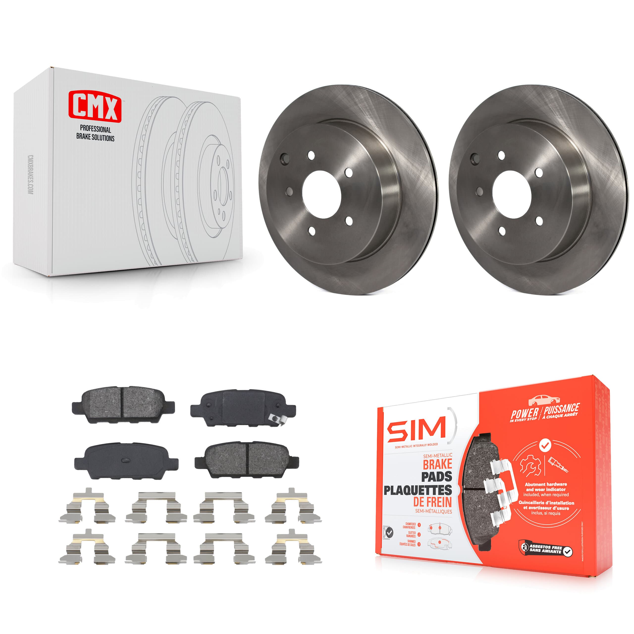 Transit Auto - K8S-101786 - Rear Disc Brake Kits image 1