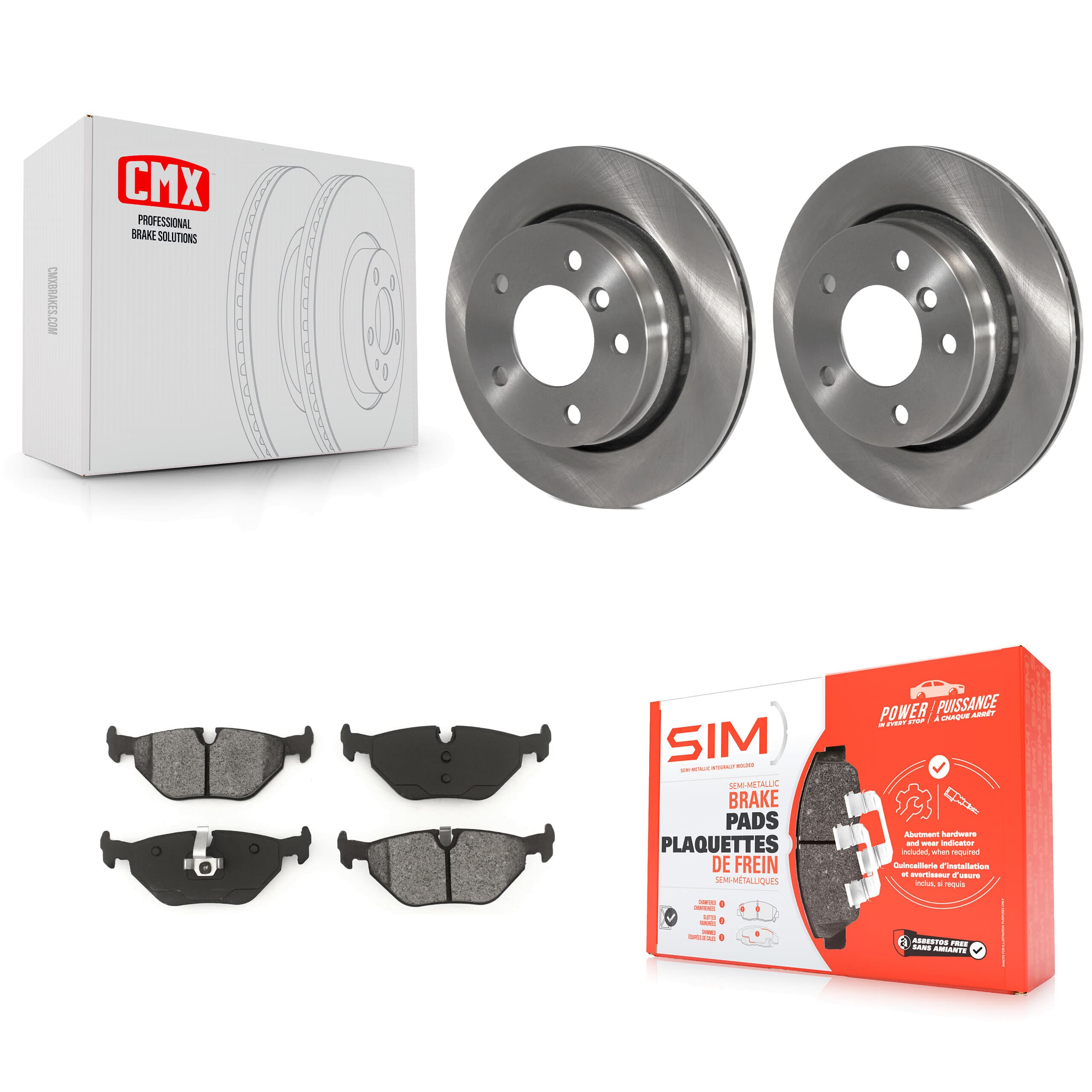 Transit Auto - K8S-101795 - Rear Disc Brake Kits image 1