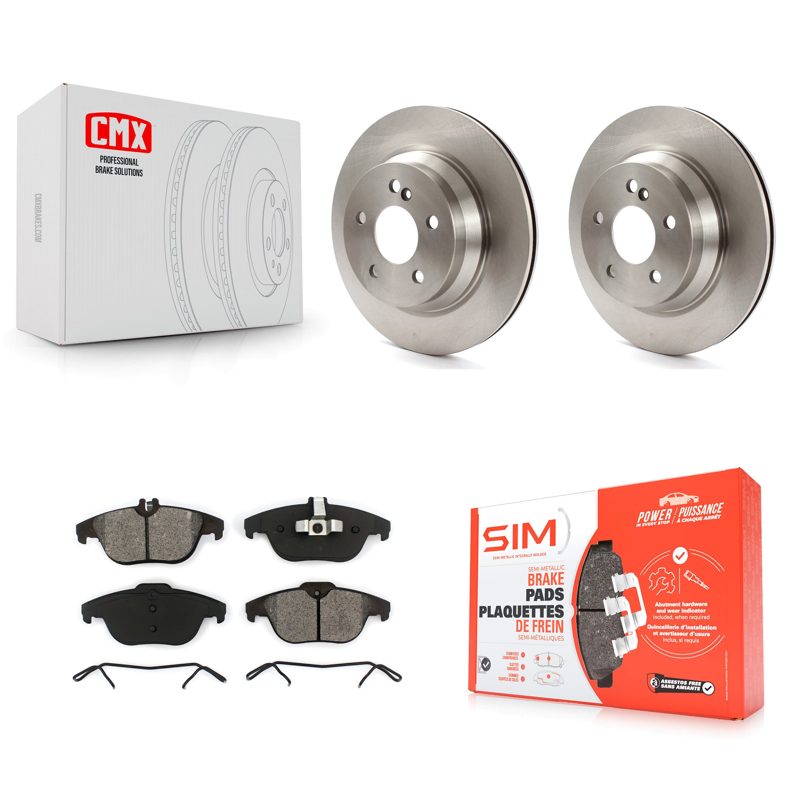 Transit Auto - K8S-101805 - Rear Disc Brake Kits image 1
