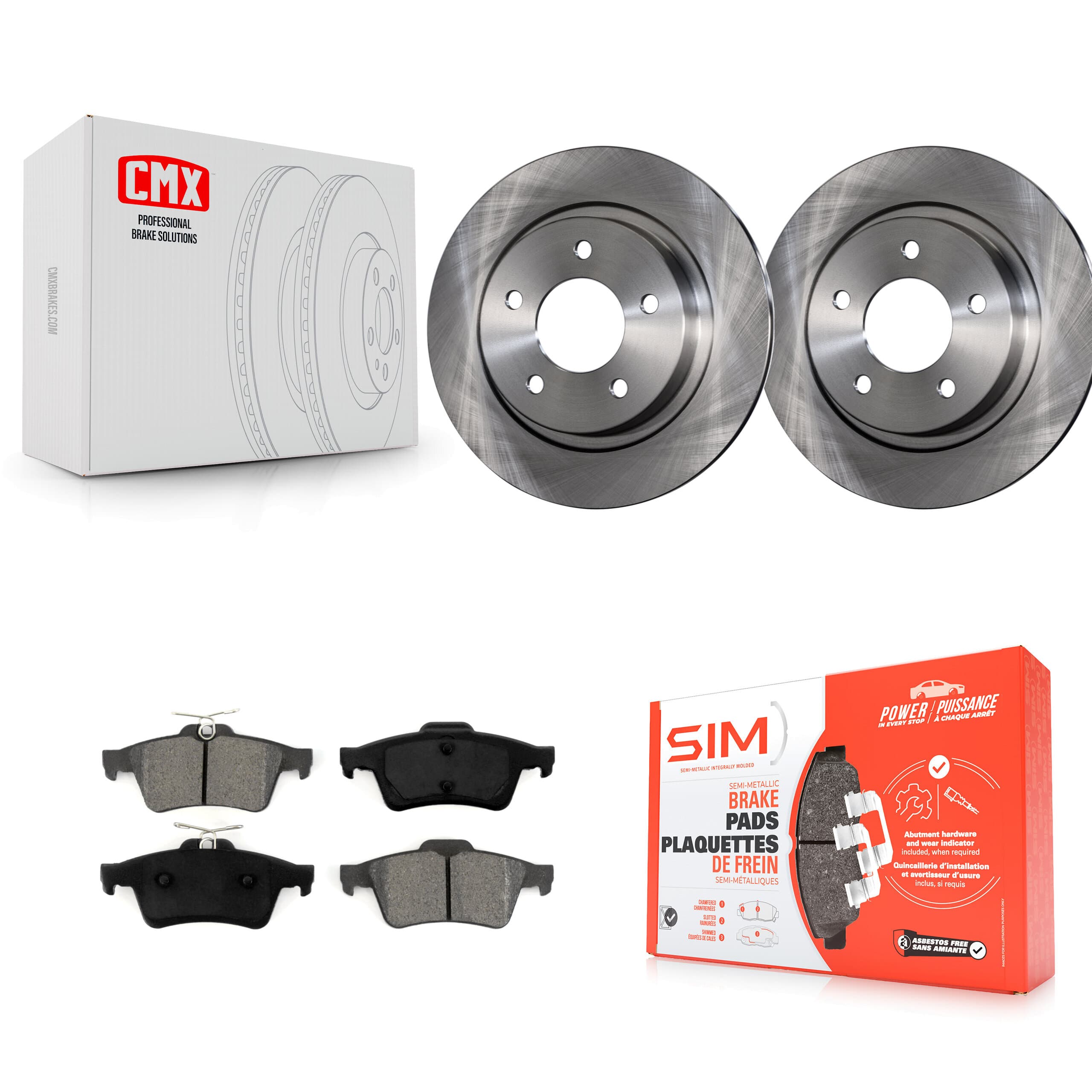 Transit Auto - K8S-101811 - Rear Disc Brake Kits image 1