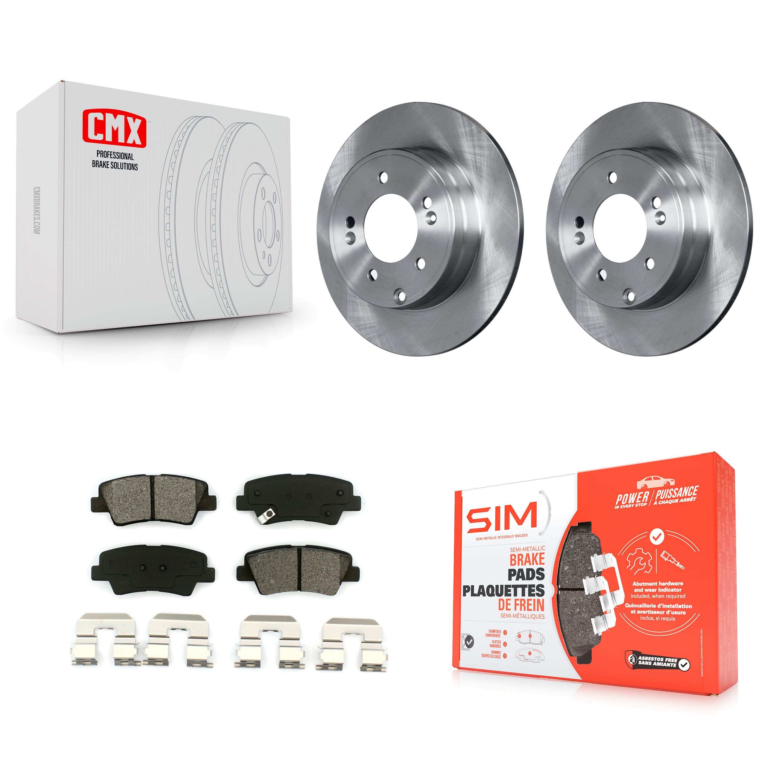 Transit Auto - K8S-101844 - Rear Disc Brake Kits image 1