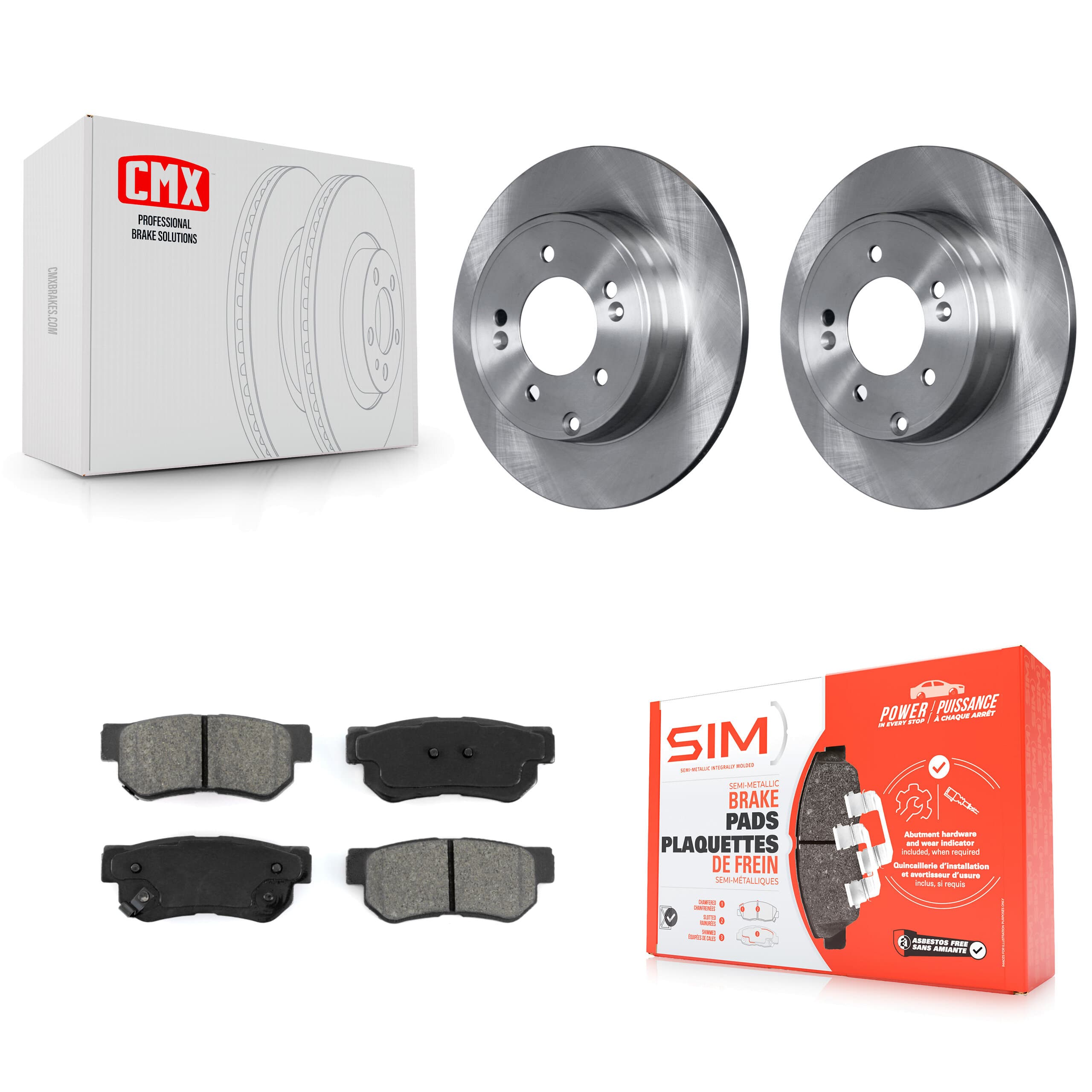 Transit Auto - K8S-101845 - Rear Disc Brake Kits image 1