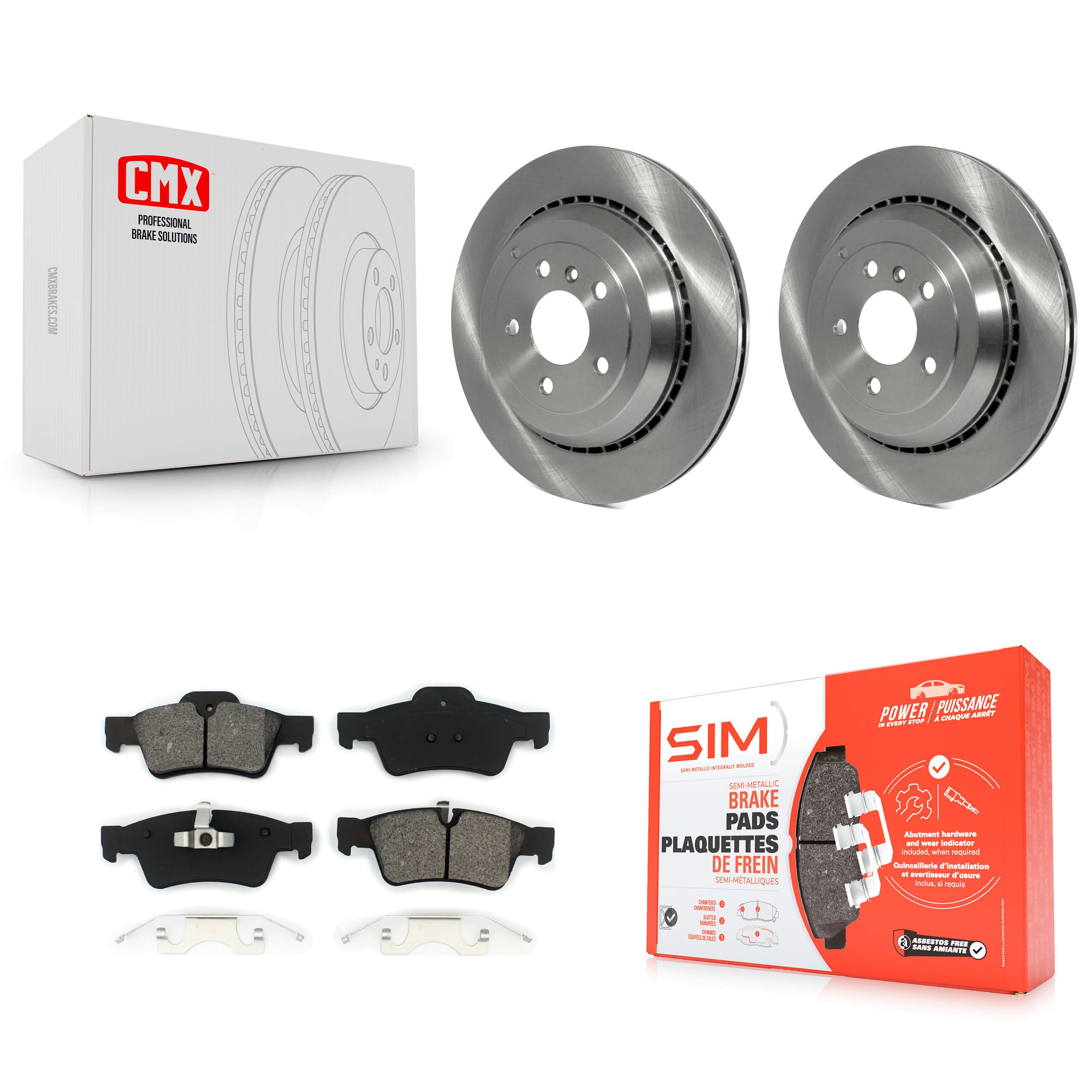 Transit Auto - K8S-101848 - Rear Disc Brake Kits image 1