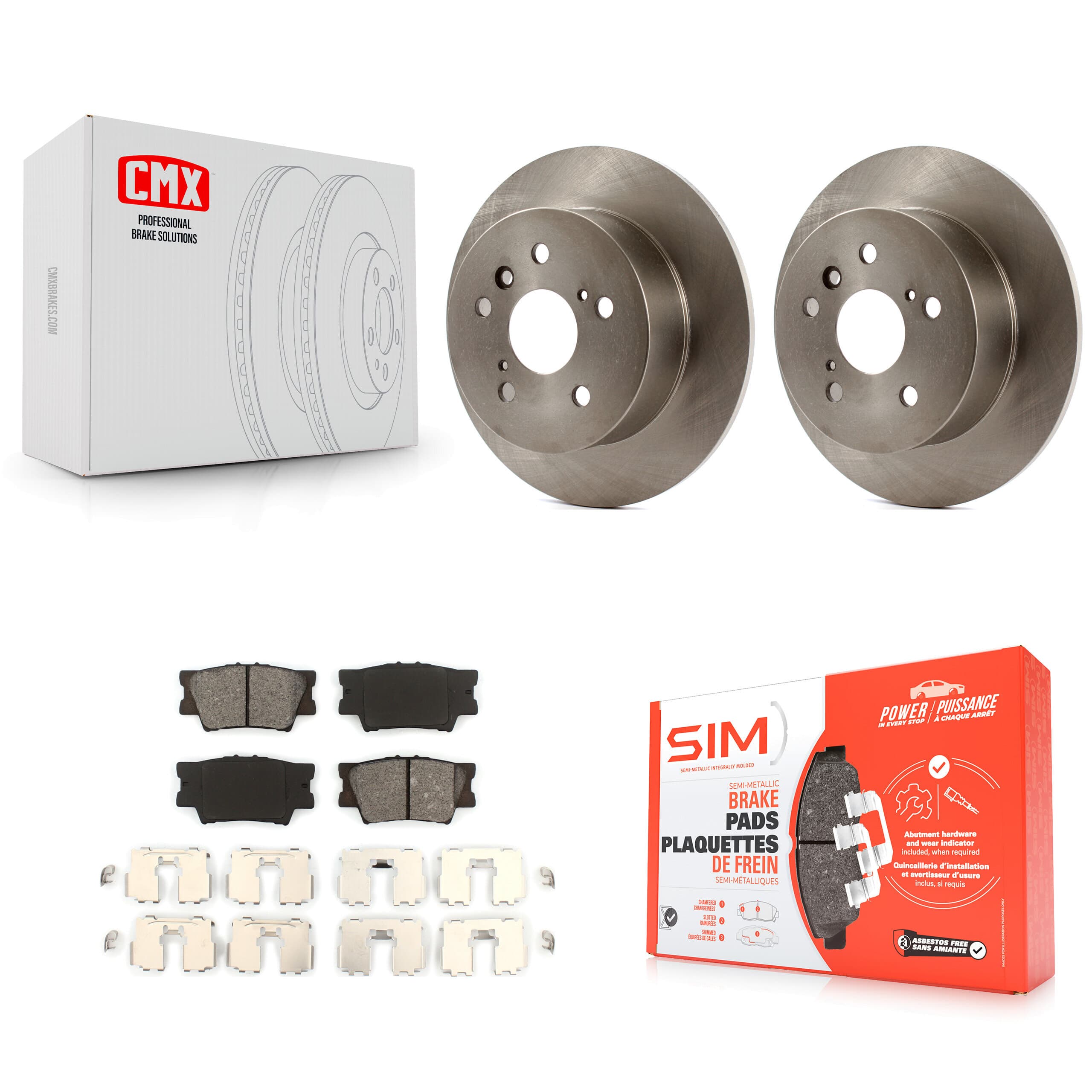 Transit Auto - K8S-101855 - Rear Disc Brake Kits image 1