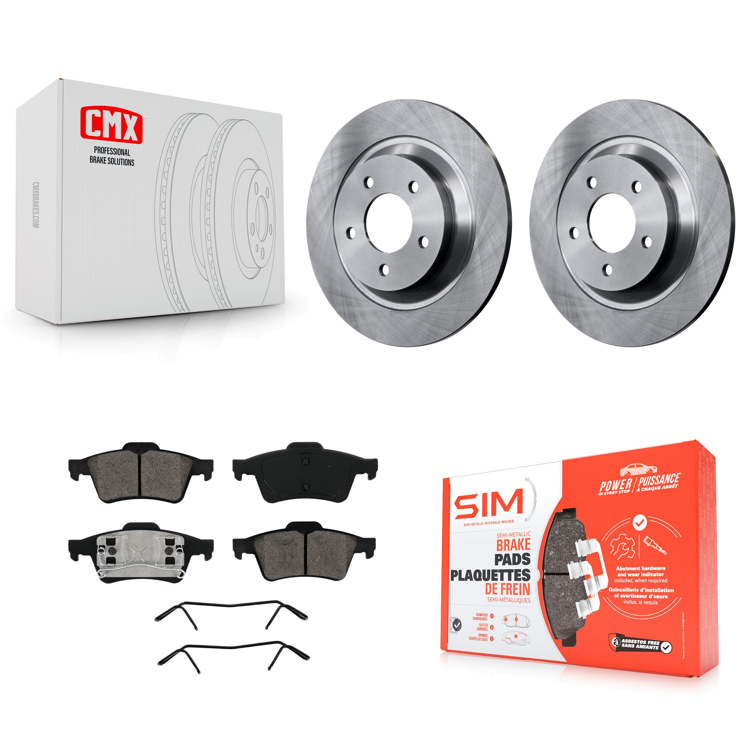 Transit Auto - K8S-101858 - Rear Disc Brake Kits image 1
