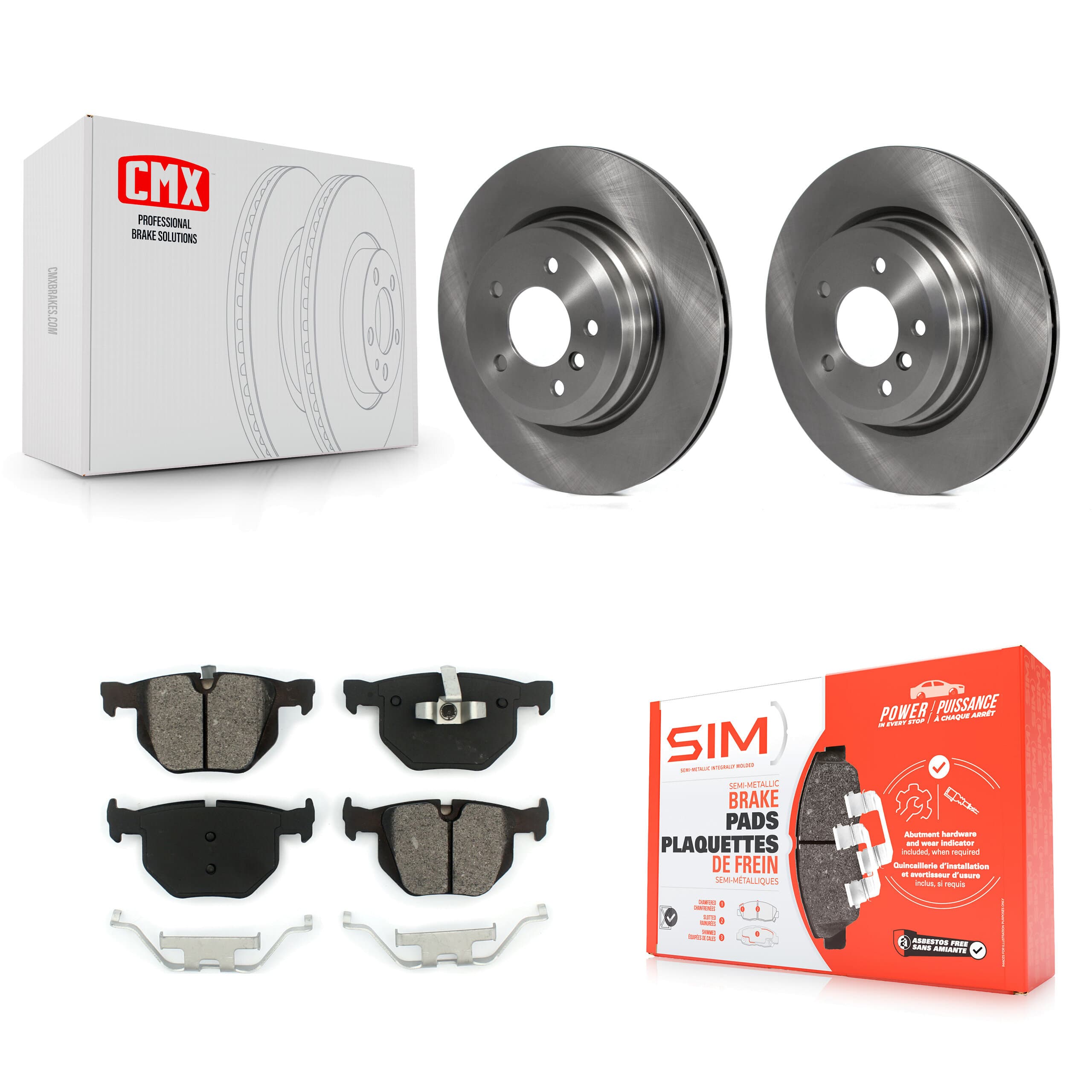 Transit Auto - K8S-101862 - Rear Disc Brake Kits image 1