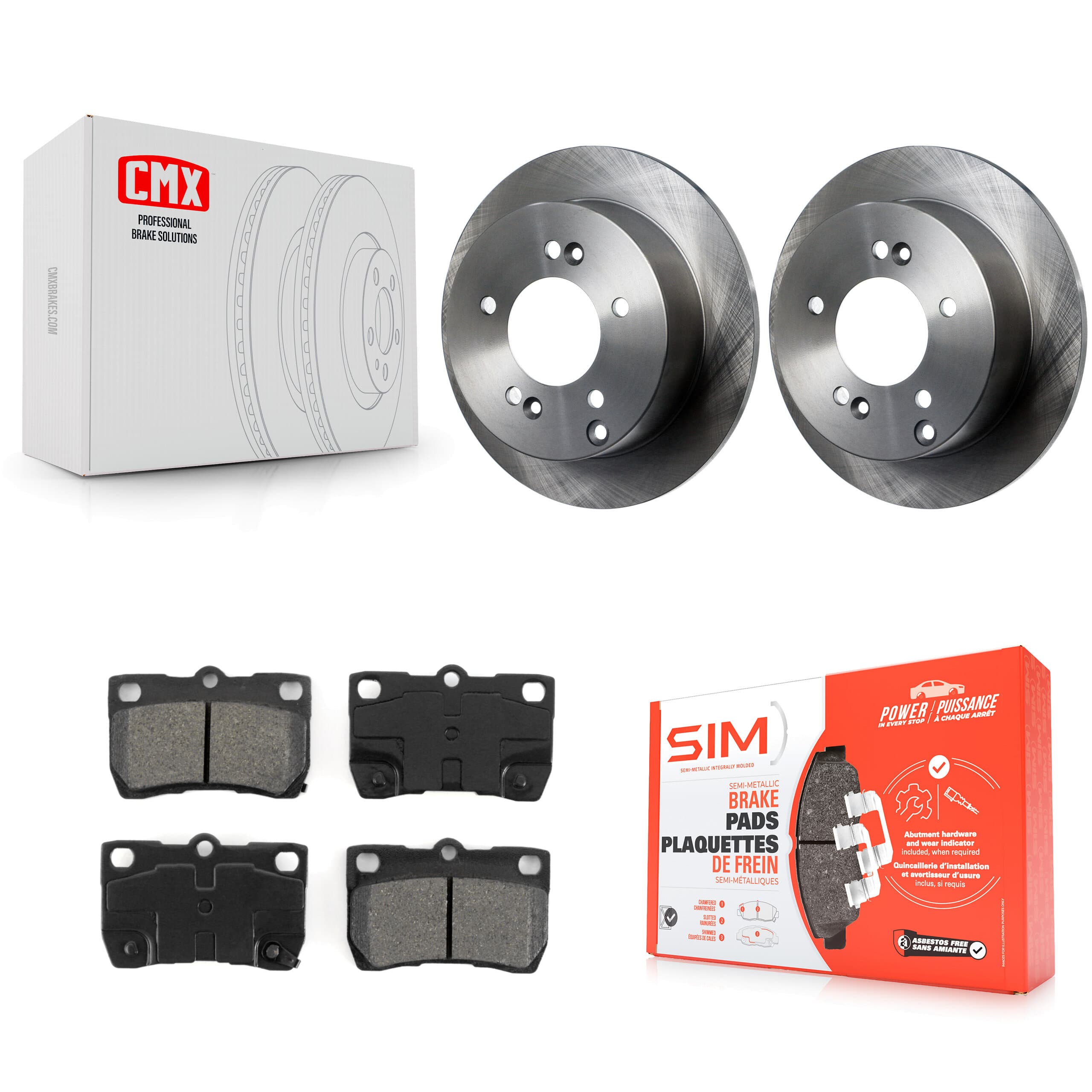 Transit Auto - K8S-101865 - Rear Disc Brake Kits image 1
