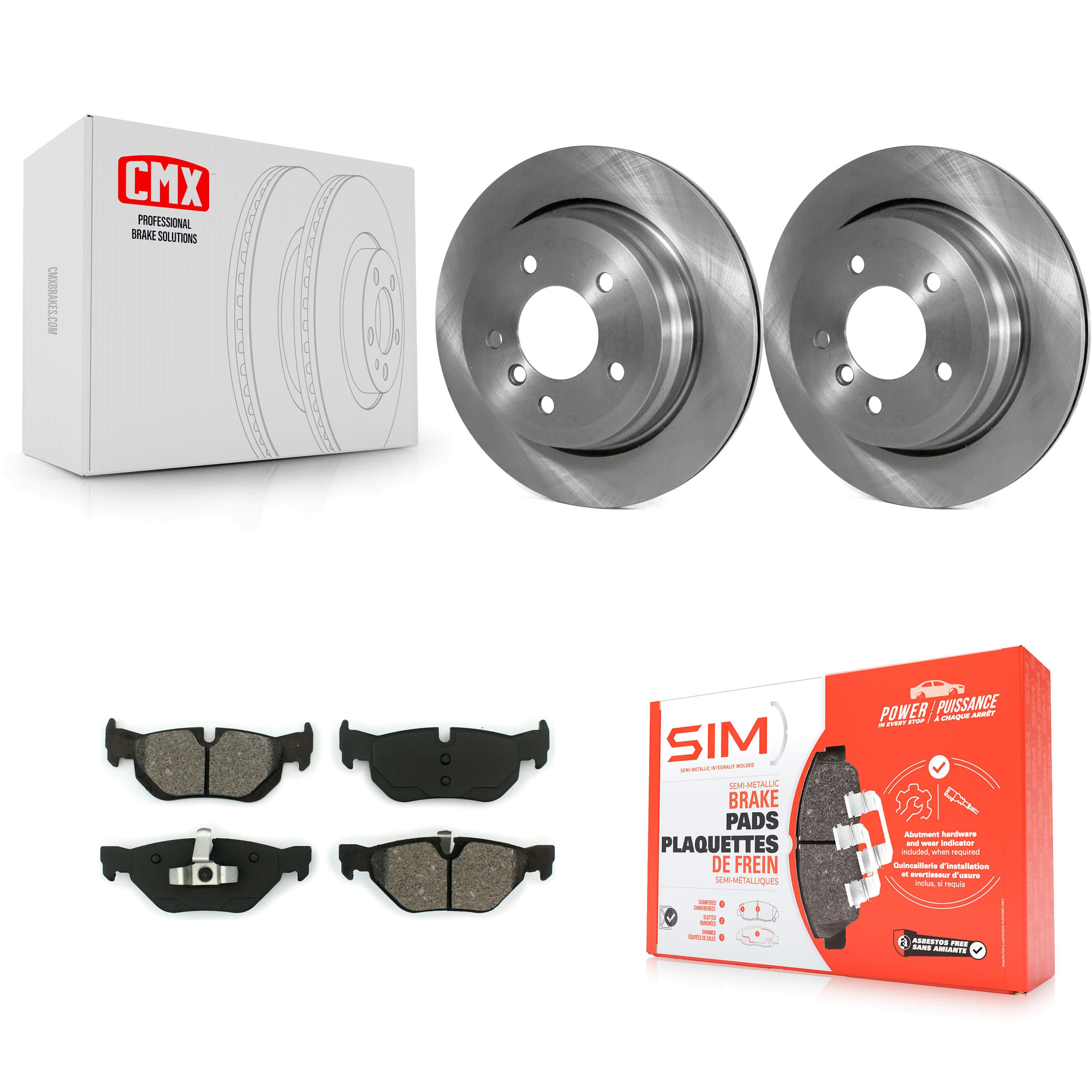Transit Auto - K8S-101869 - Rear Disc Brake Kits image 1