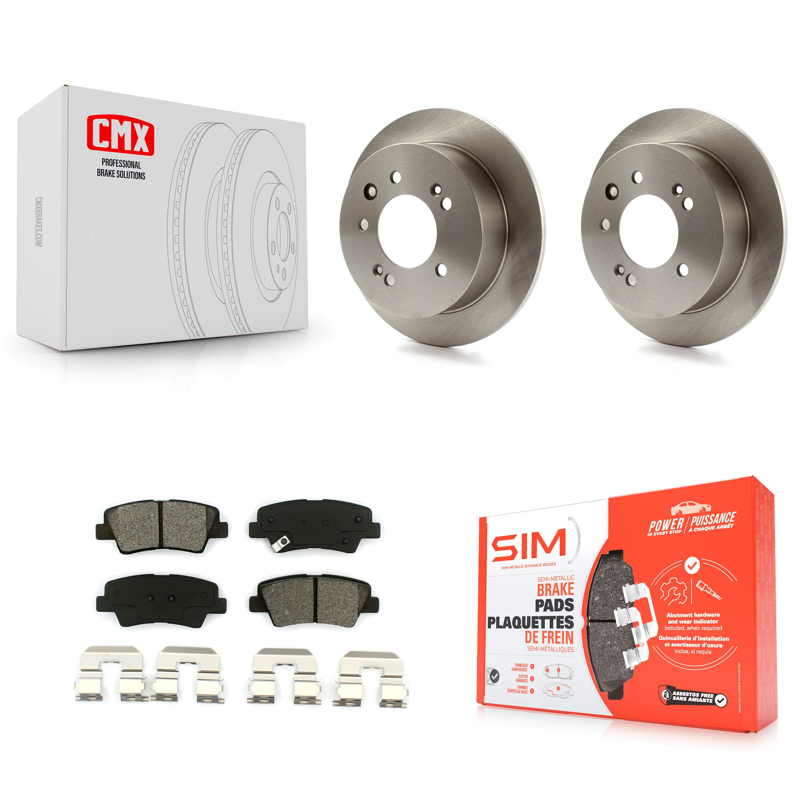 Transit Auto - K8S-101871 - Rear Disc Brake Kits image 1