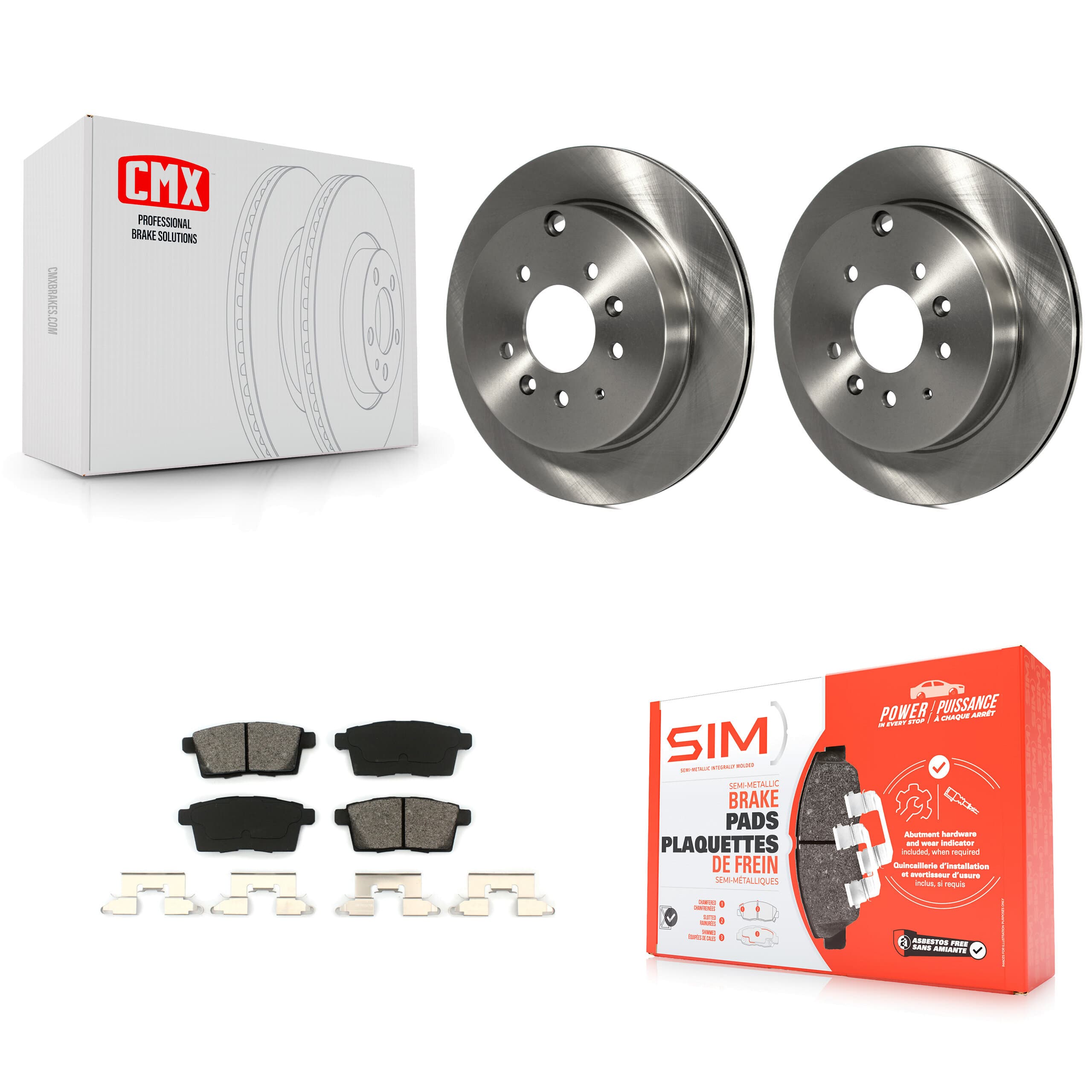 Transit Auto - K8S-101875 - Rear Disc Brake Kits image 1