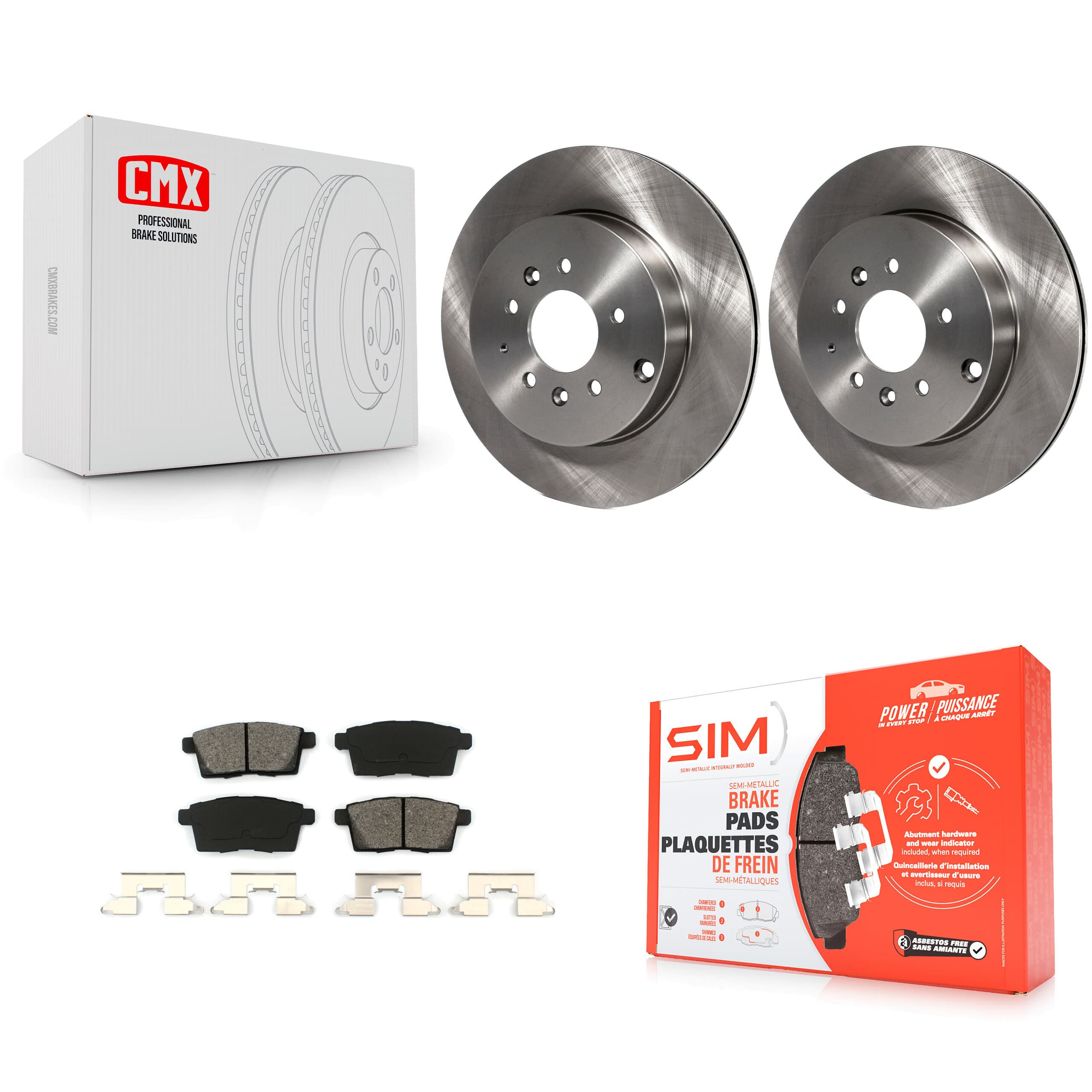 Transit Auto - K8S-101881 - Rear Disc Brake Kits image 1