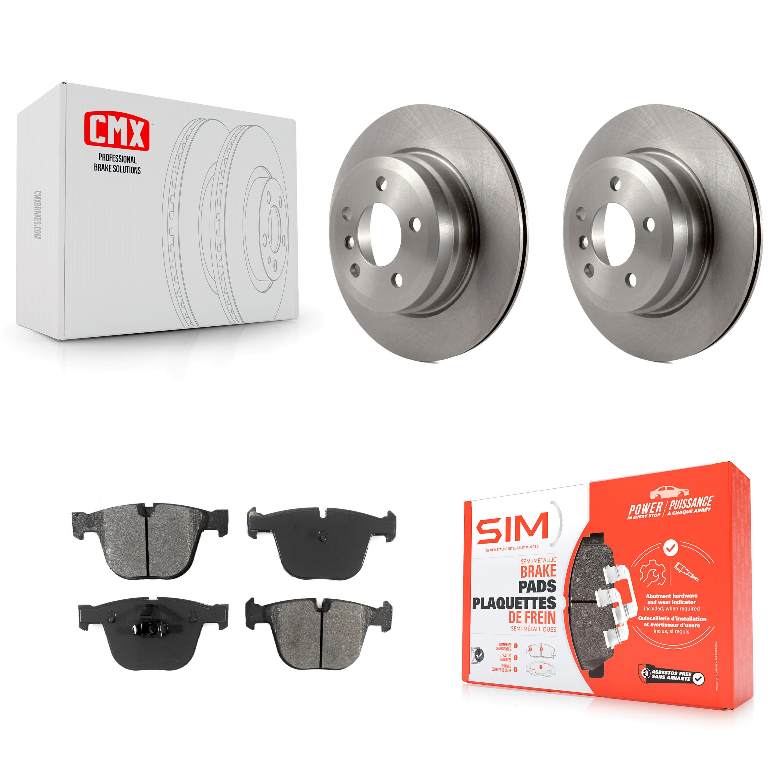 Transit Auto - K8S-101886 - Rear Disc Brake Kits image 1