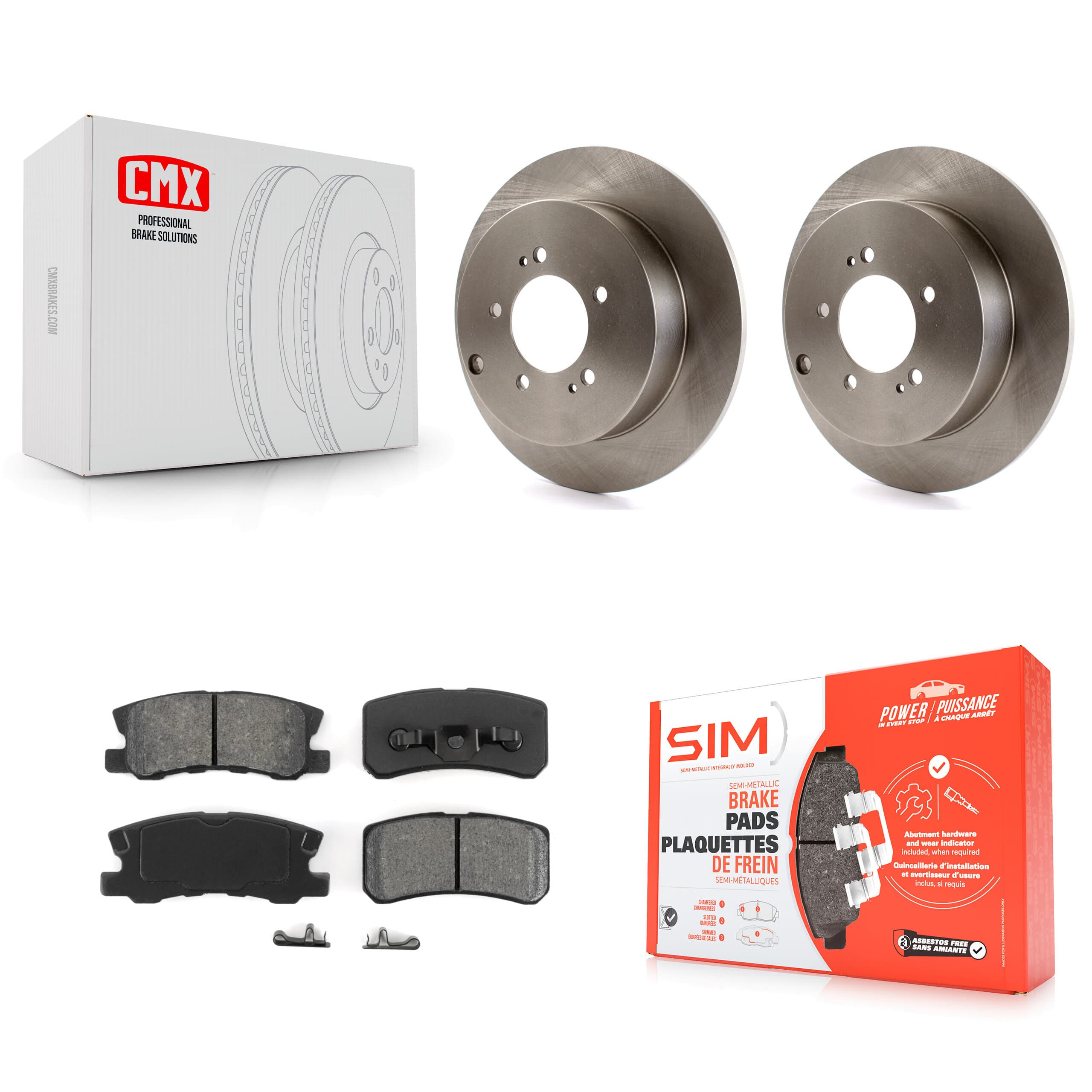 Transit Auto - K8S-101888 - Rear Disc Brake Kits image 1