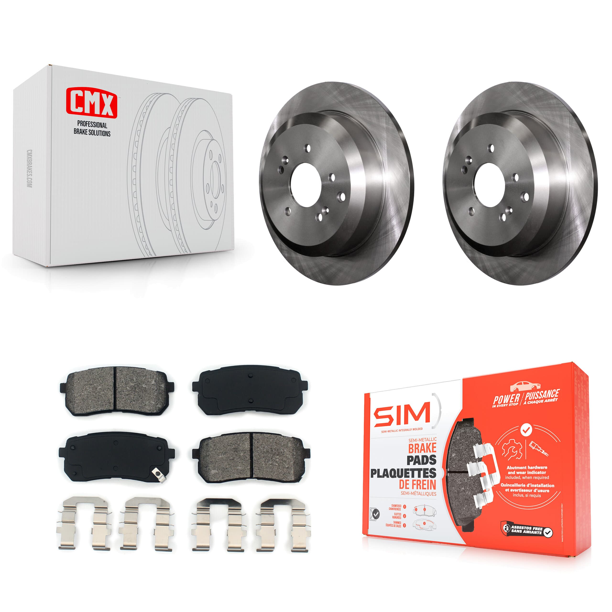 Transit Auto - K8S-101889 - Rear Disc Brake Kits image 1