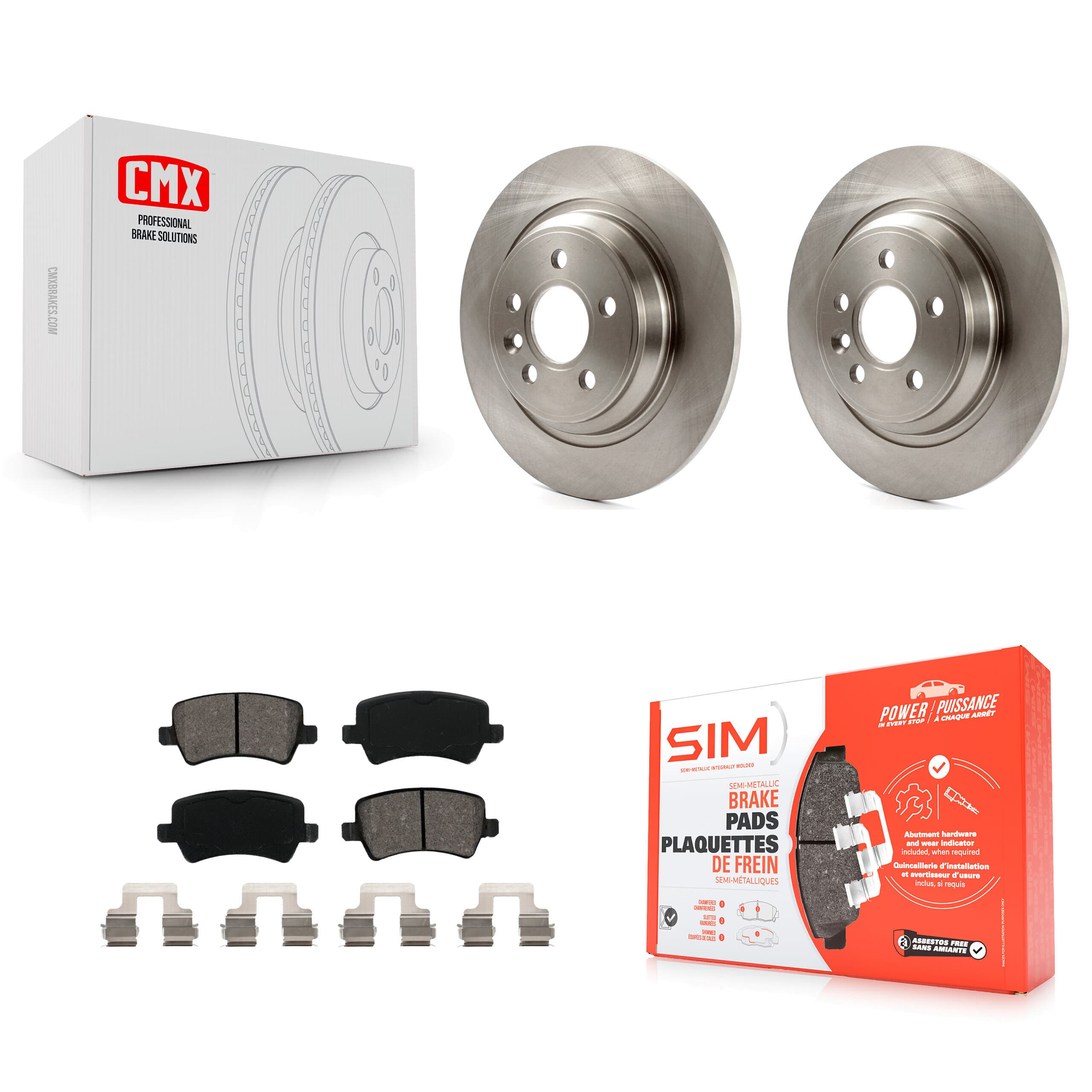 Transit Auto - K8S-101894 - Rear Disc Brake Kits image 1