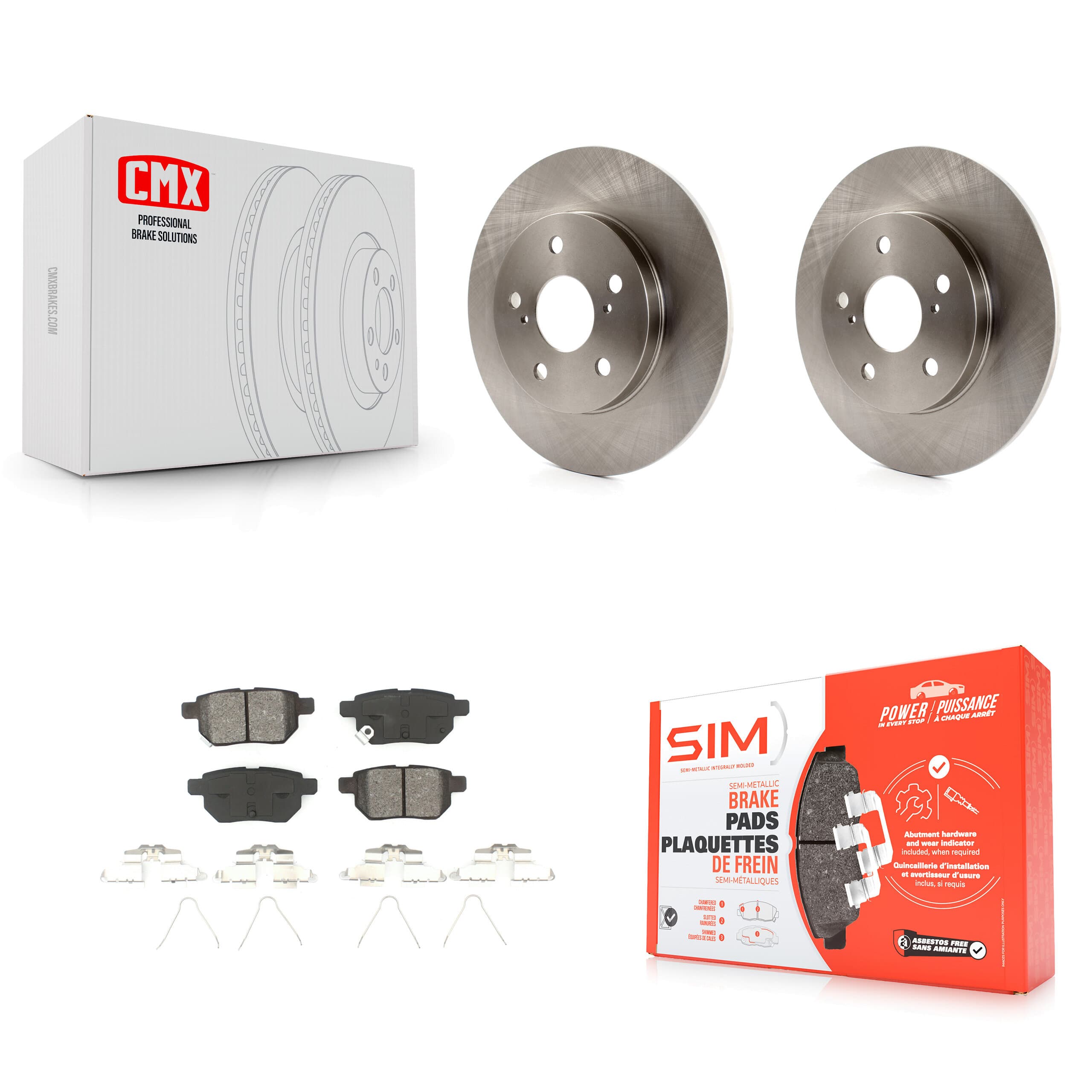 Transit Auto - K8S-101901 - Rear Disc Brake Kits image 1