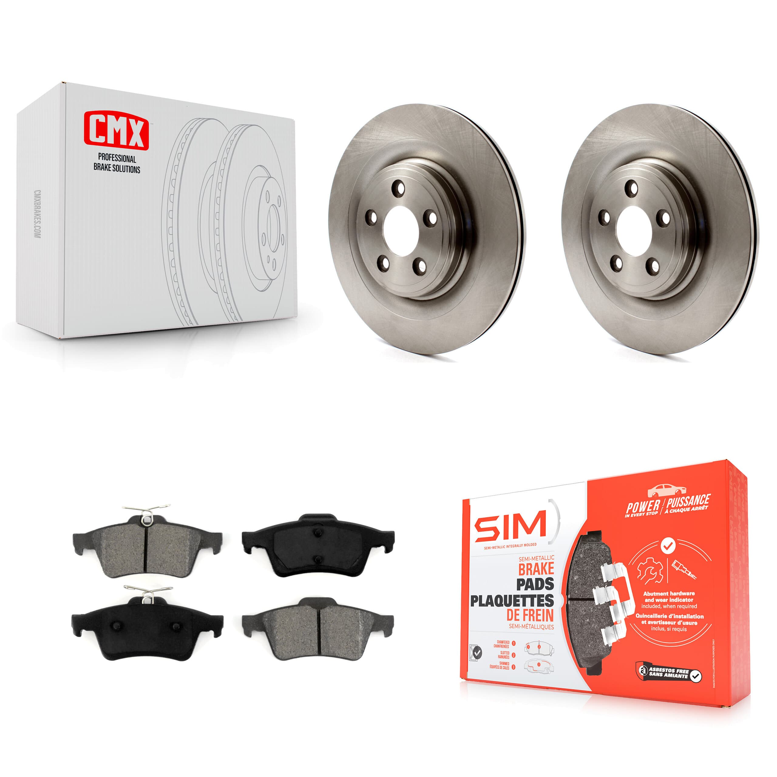 Transit Auto - K8S-101904 - Rear Disc Brake Kits image 1
