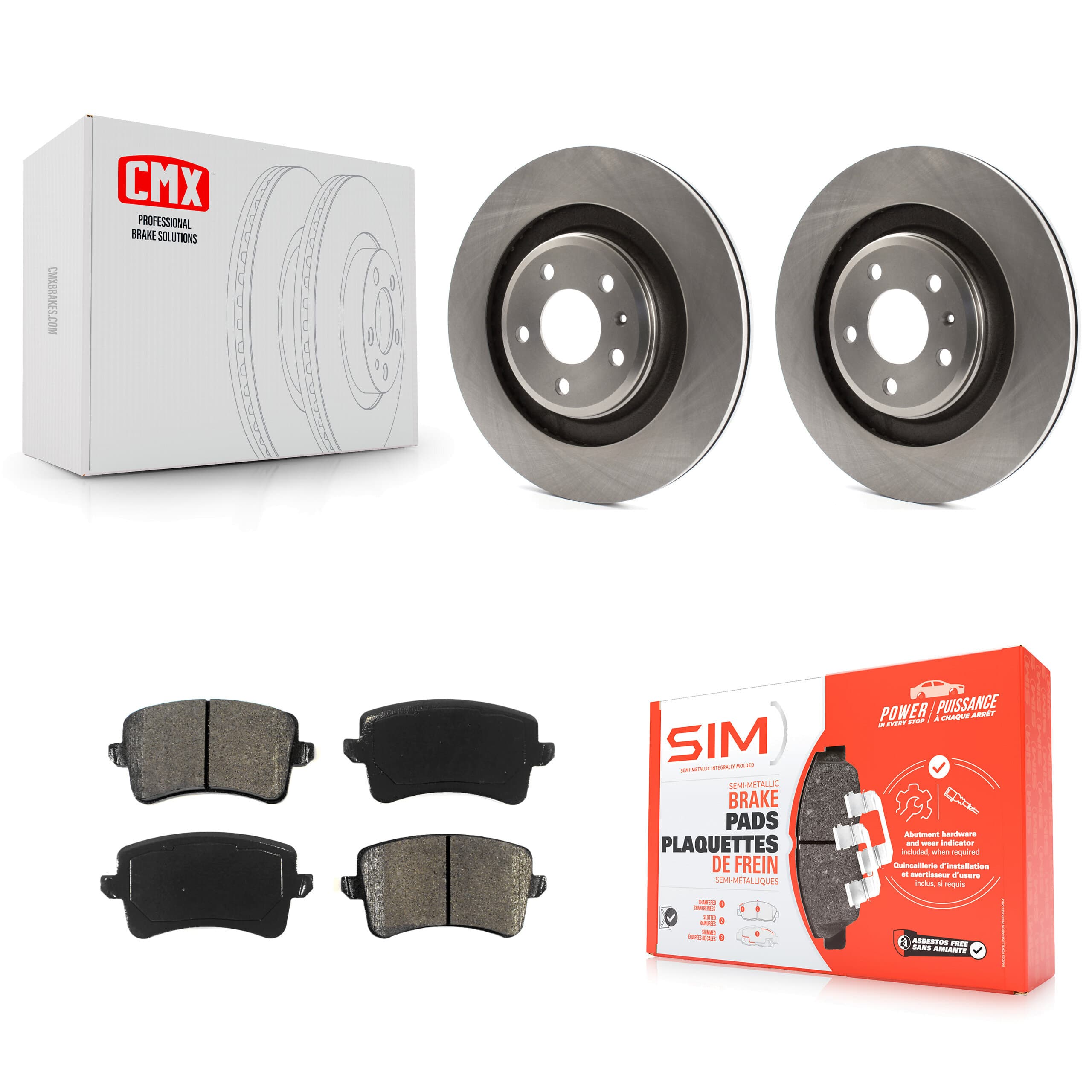 Transit Auto - K8S-101912 - Rear Disc Brake Kits image 1