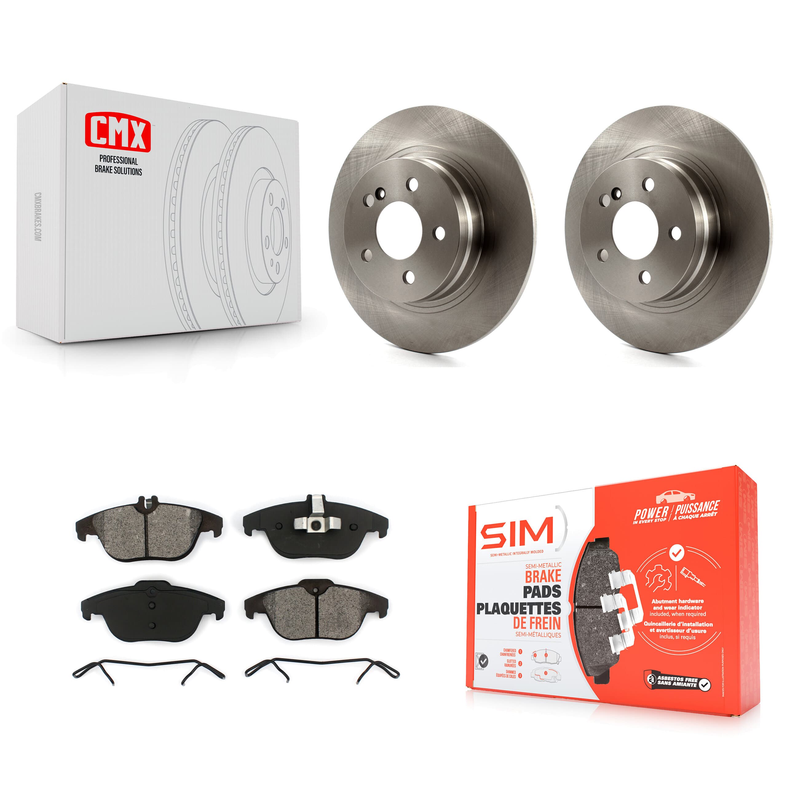 Transit Auto - K8S-101917 - Rear Disc Brake Kits image 1