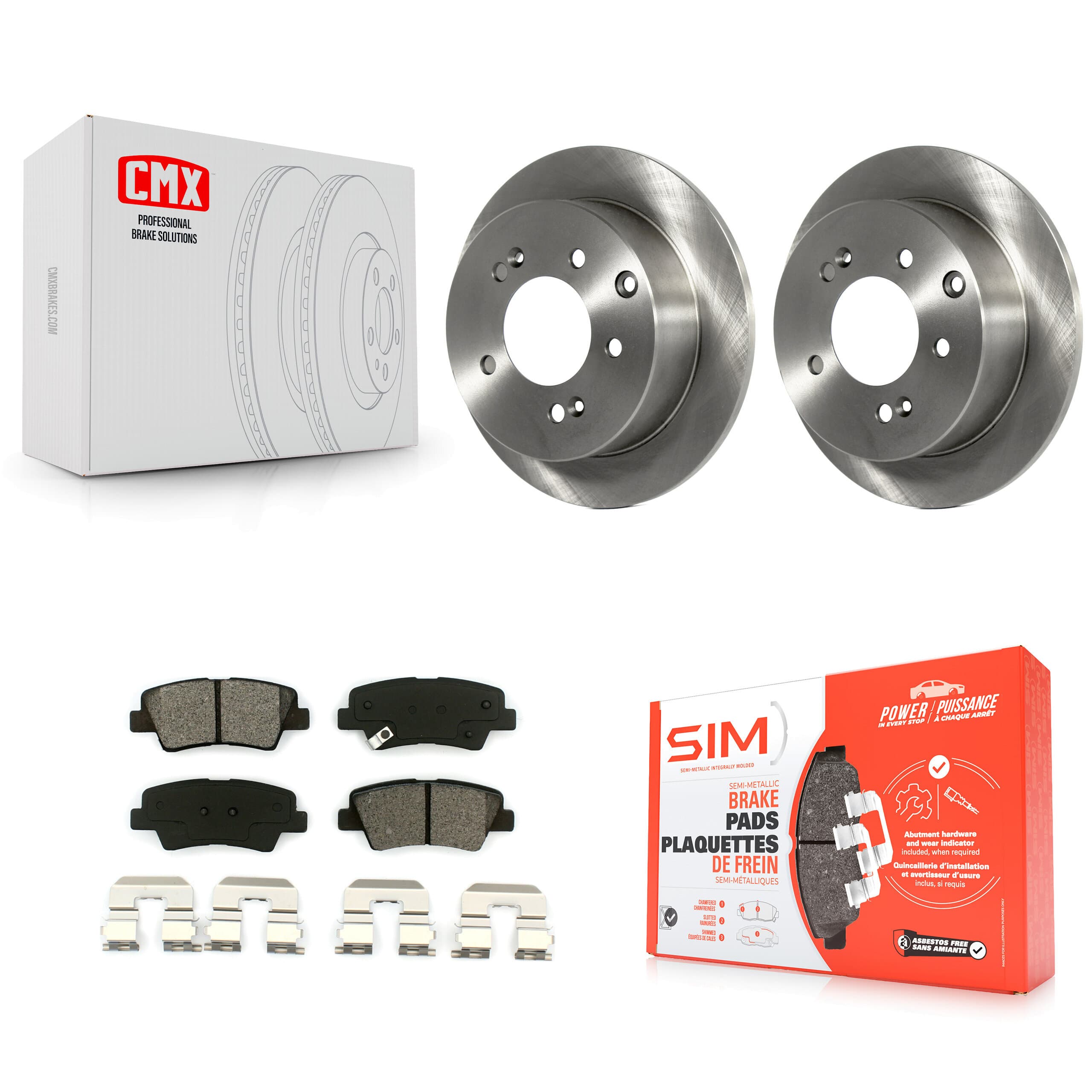 Transit Auto - K8S-101922 - Rear Disc Brake Kits image 1