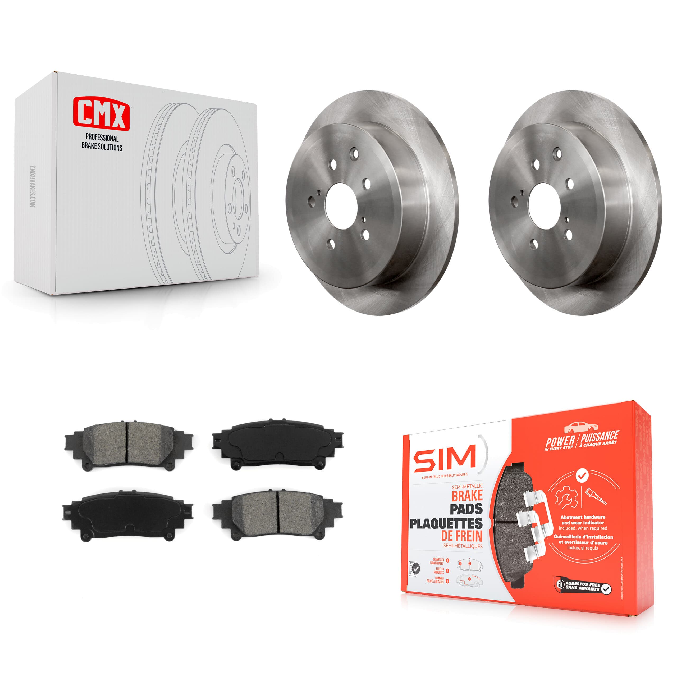 Transit Auto - K8S-101923 - Rear Disc Brake Kits image 1