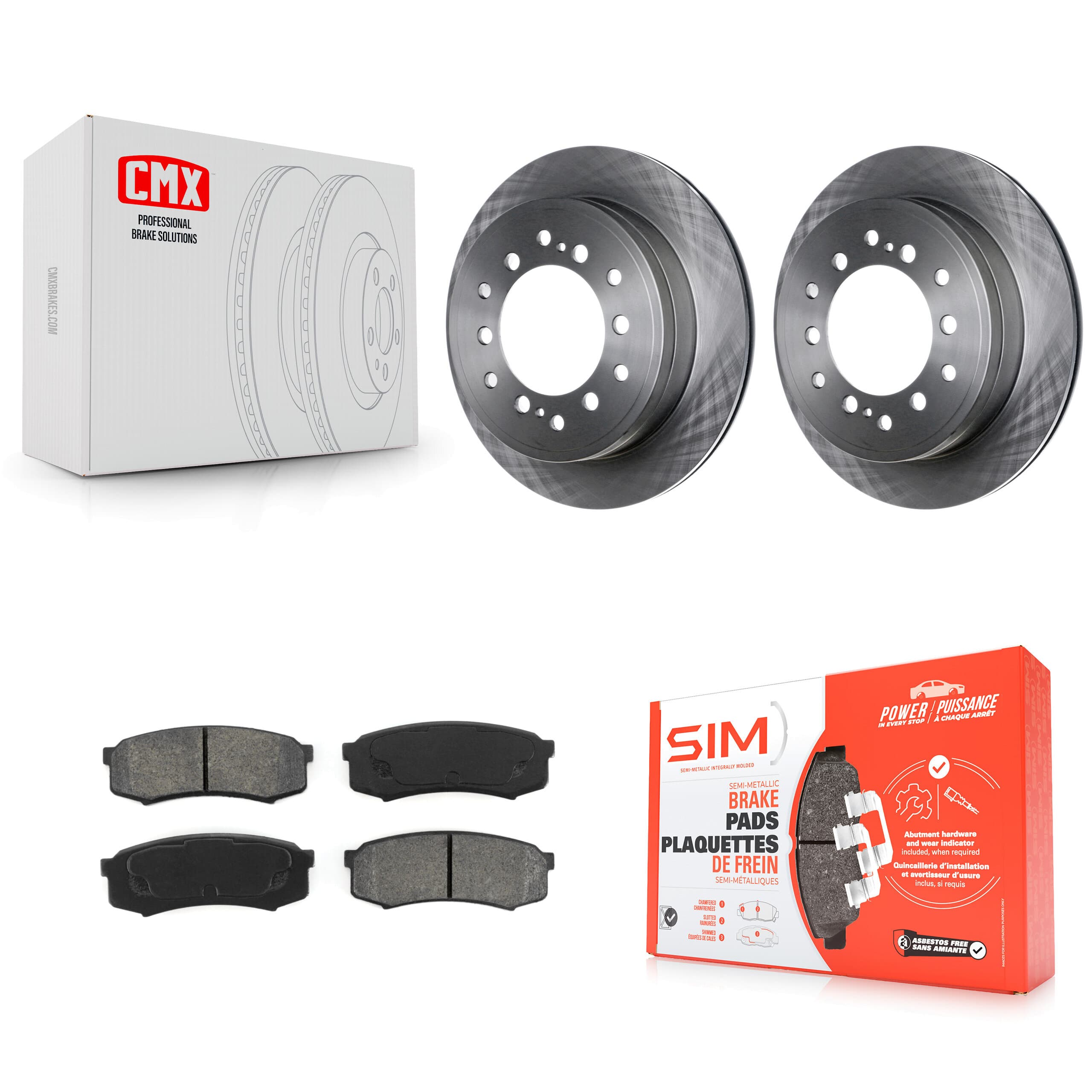Transit Auto - K8S-101927 - Rear Disc Brake Kits image 1