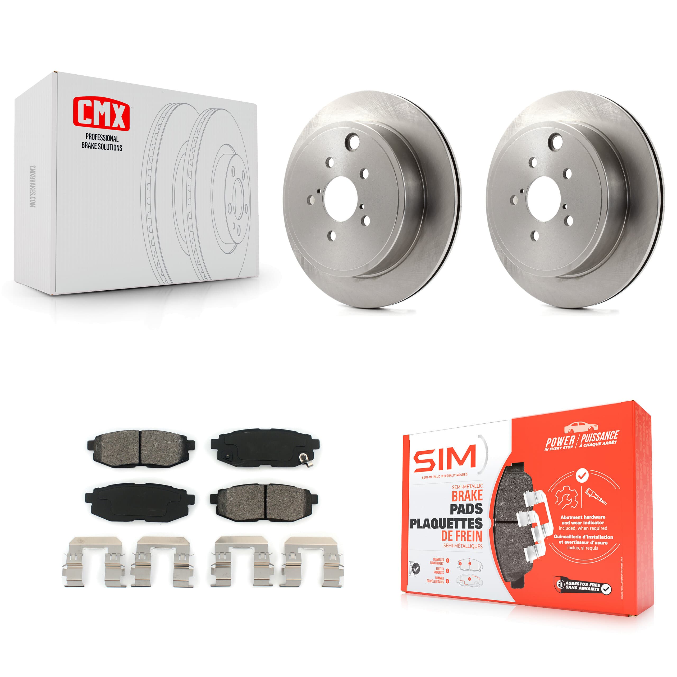 Transit Auto - K8S-101930 - Rear Disc Brake Kits image 1