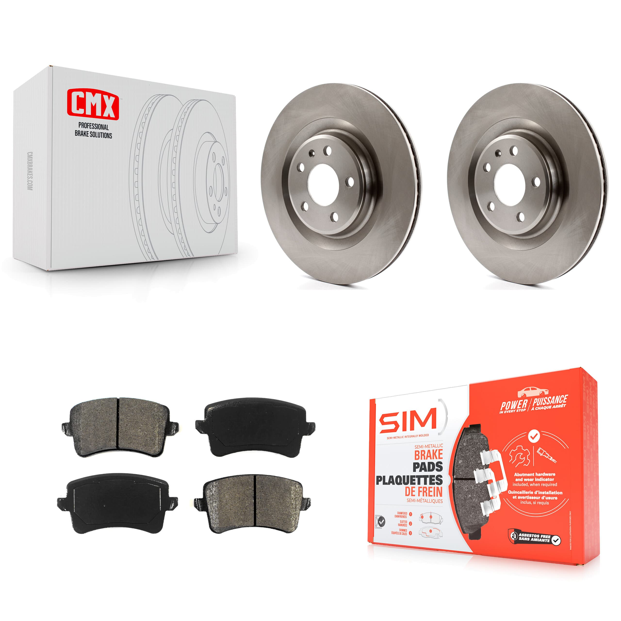 Transit Auto - K8S-101940 - Rear Disc Brake Kits image 1