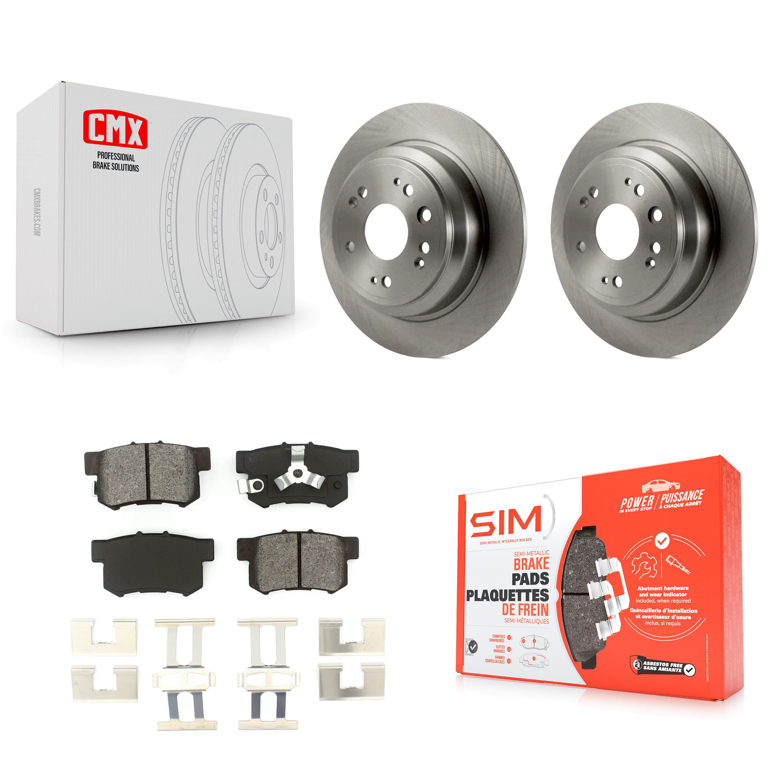 Transit Auto - K8S-101942 - Rear Disc Brake Kits image 1