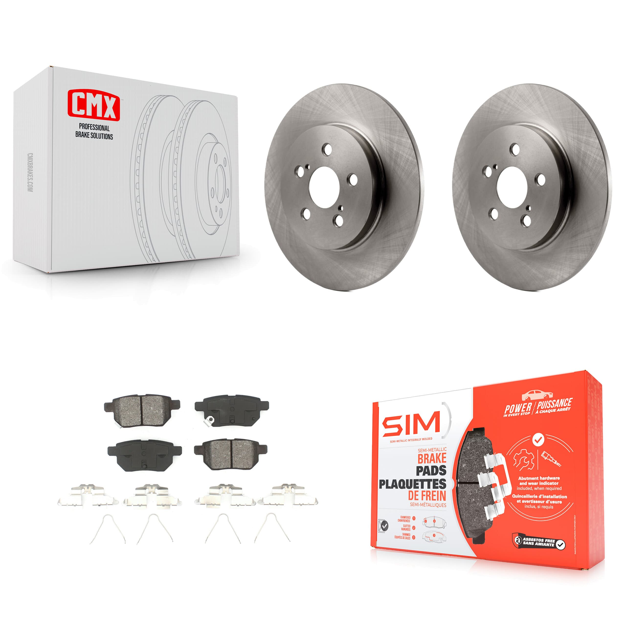 Transit Auto - K8S-101944 - Rear Disc Brake Kits image 1