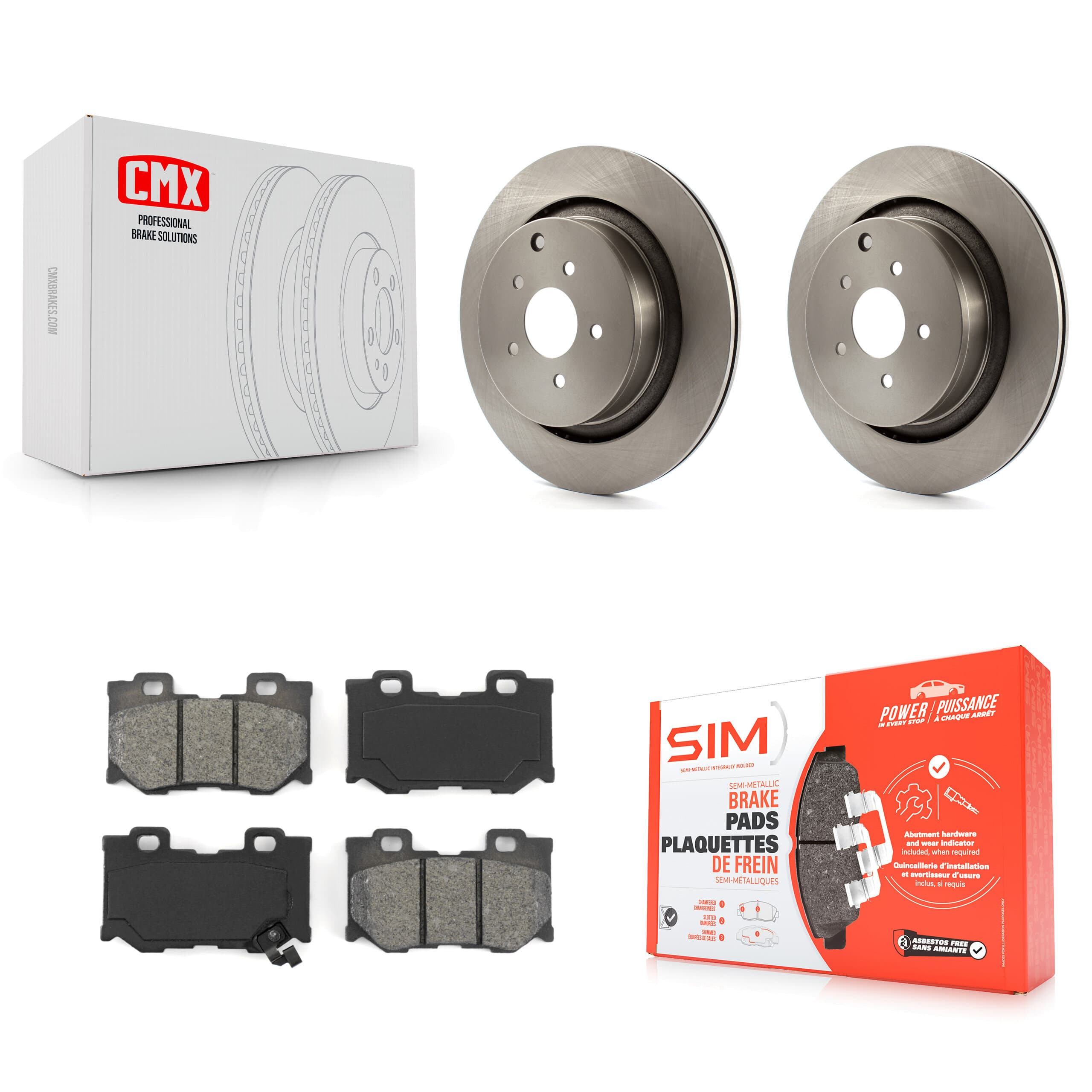 Transit Auto - K8S-101946 - Rear Disc Brake Kits image 1