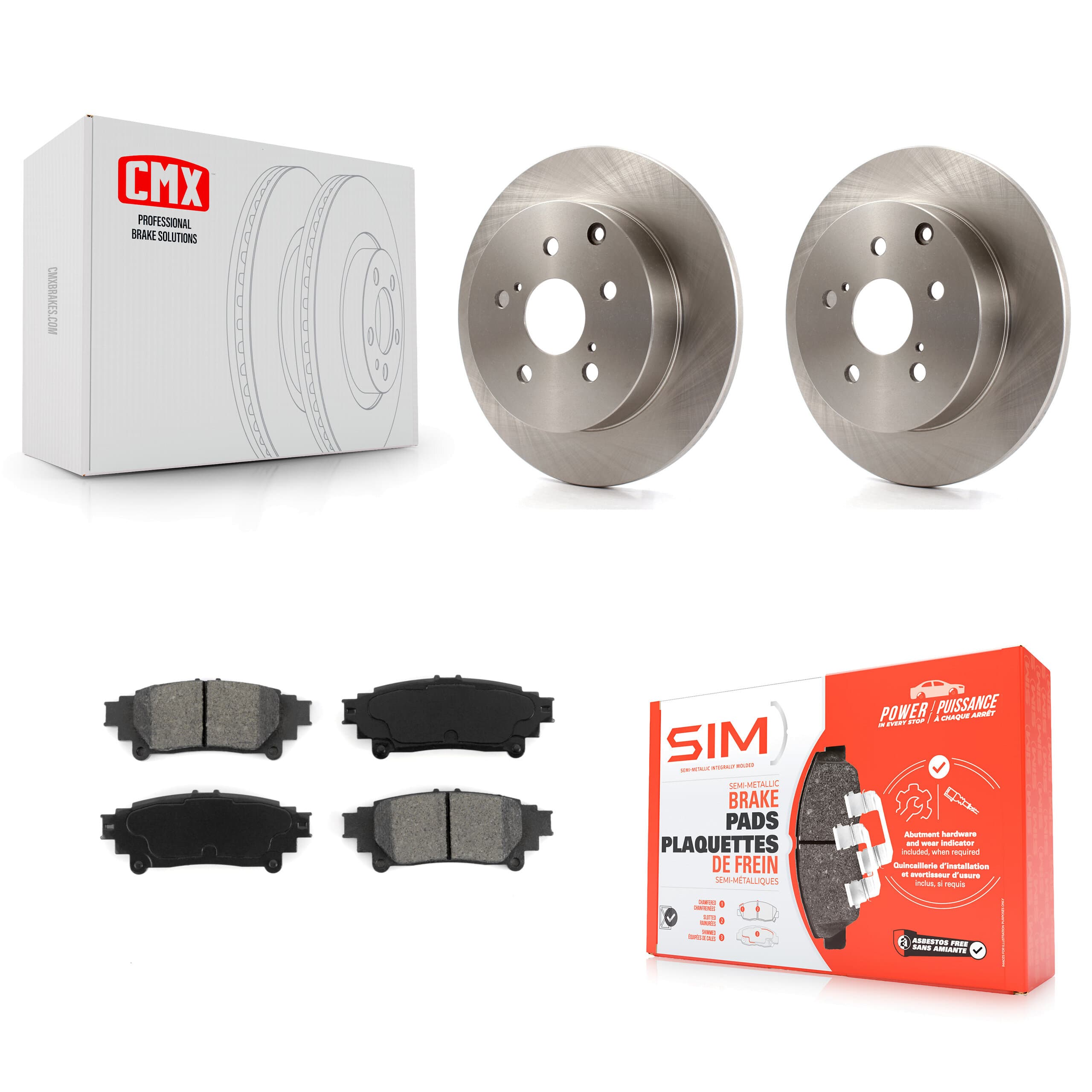 Transit Auto - K8S-101948 - Rear Disc Brake Kits image 1