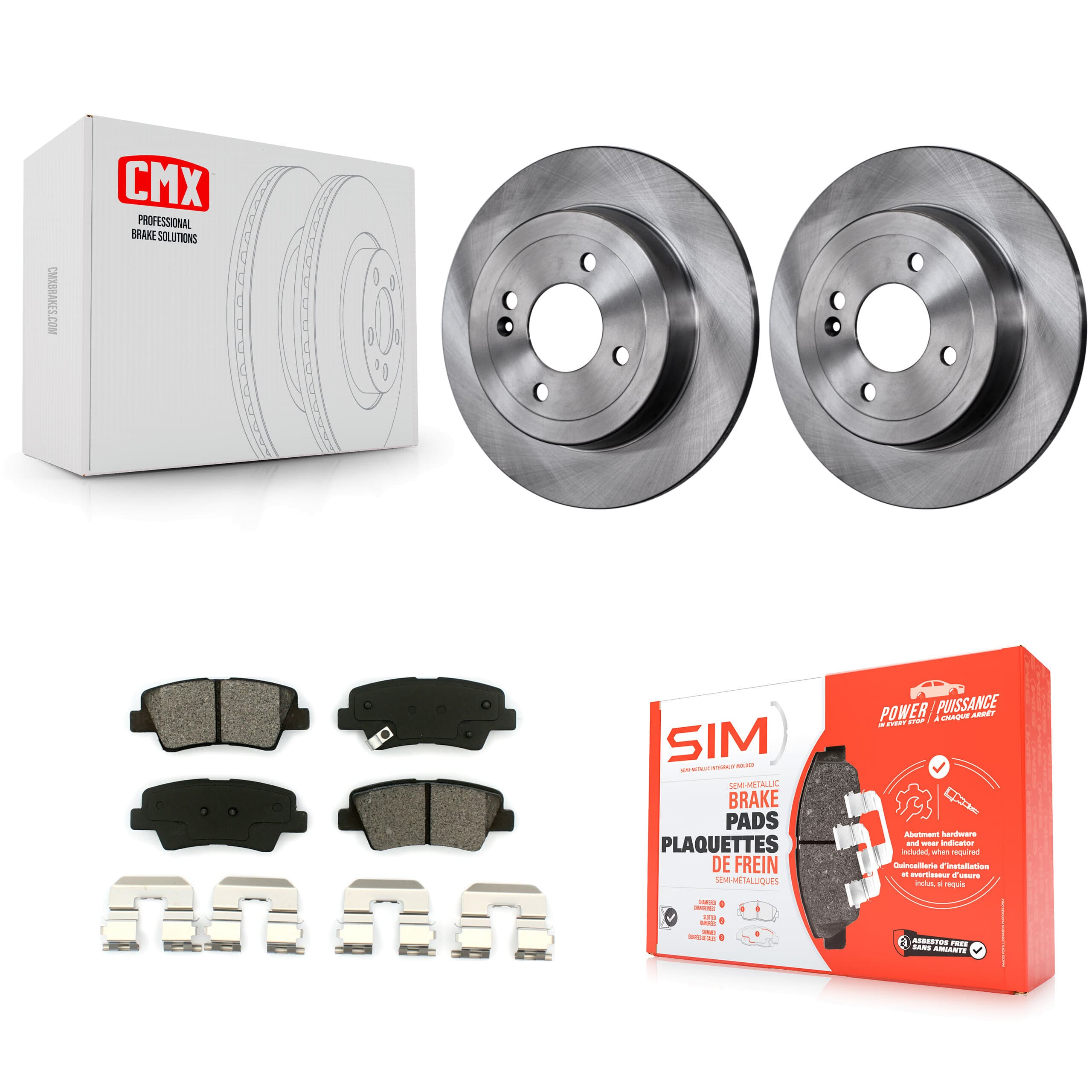 Transit Auto - K8S-101955 - Rear Disc Brake Kits image 1
