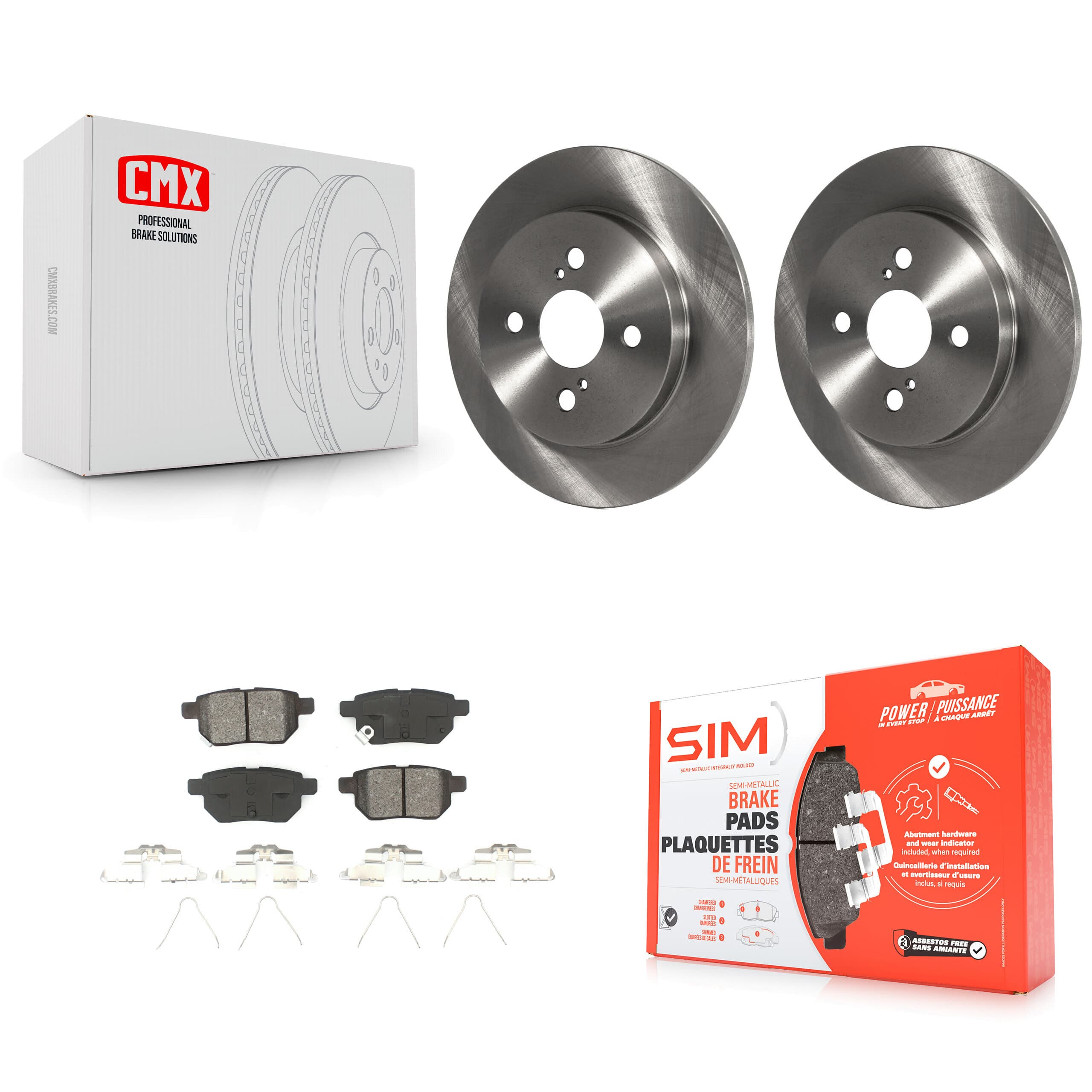Transit Auto - K8S-101958 - Rear Disc Brake Kits image 1
