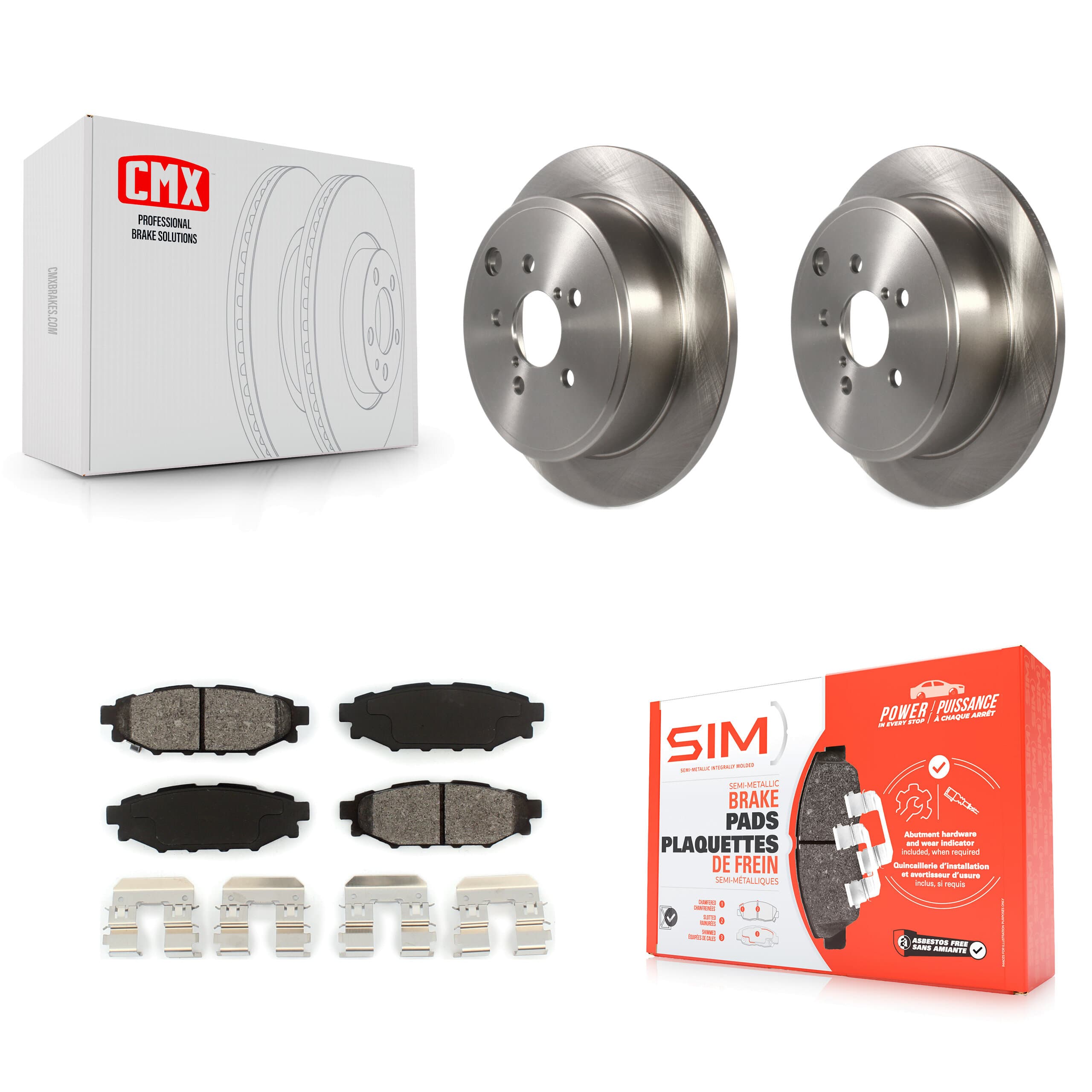 Transit Auto - K8S-102259 - Rear Disc Brake Kits image 1