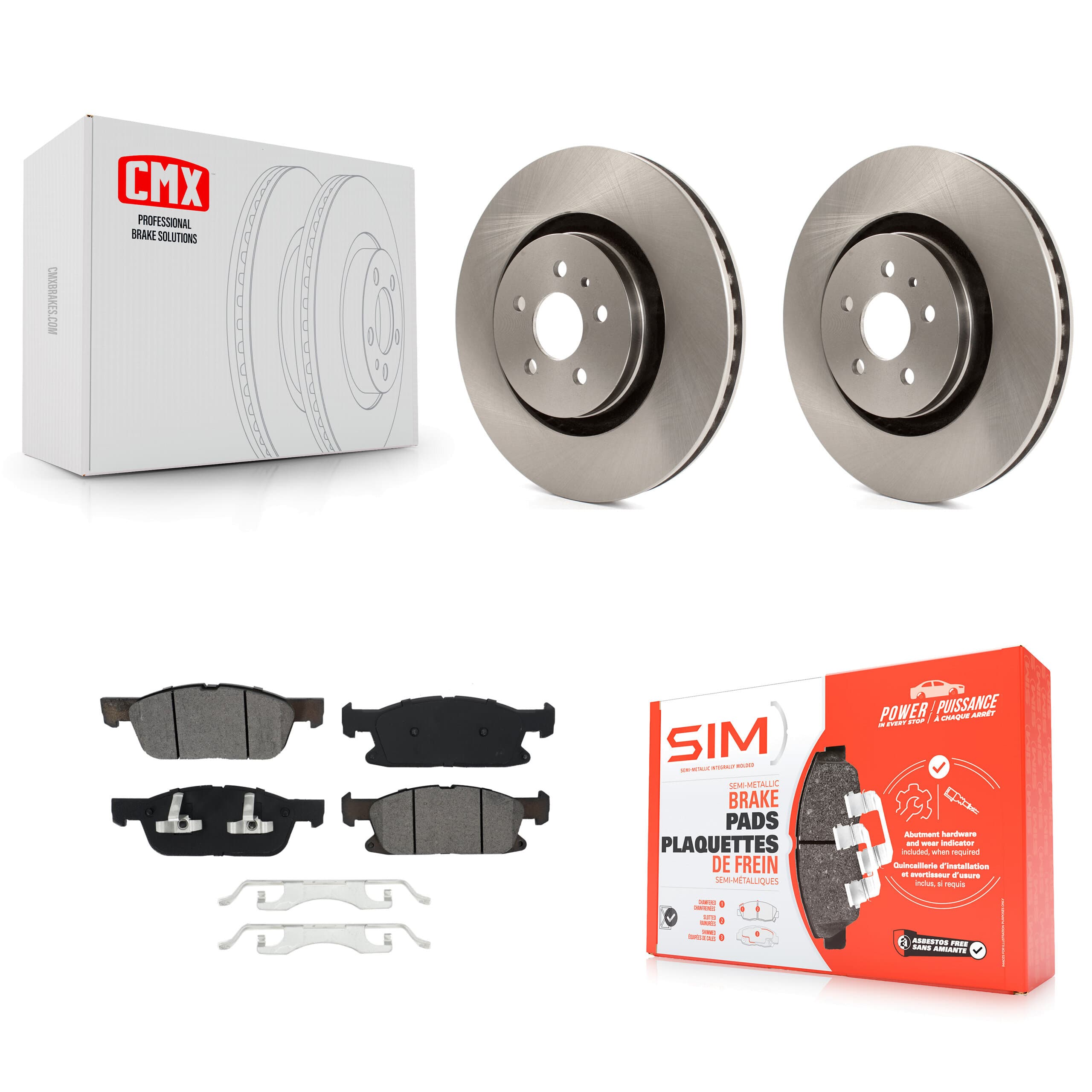 Transit Auto - K8S-102577 - Front Disc Brake Kits image 1