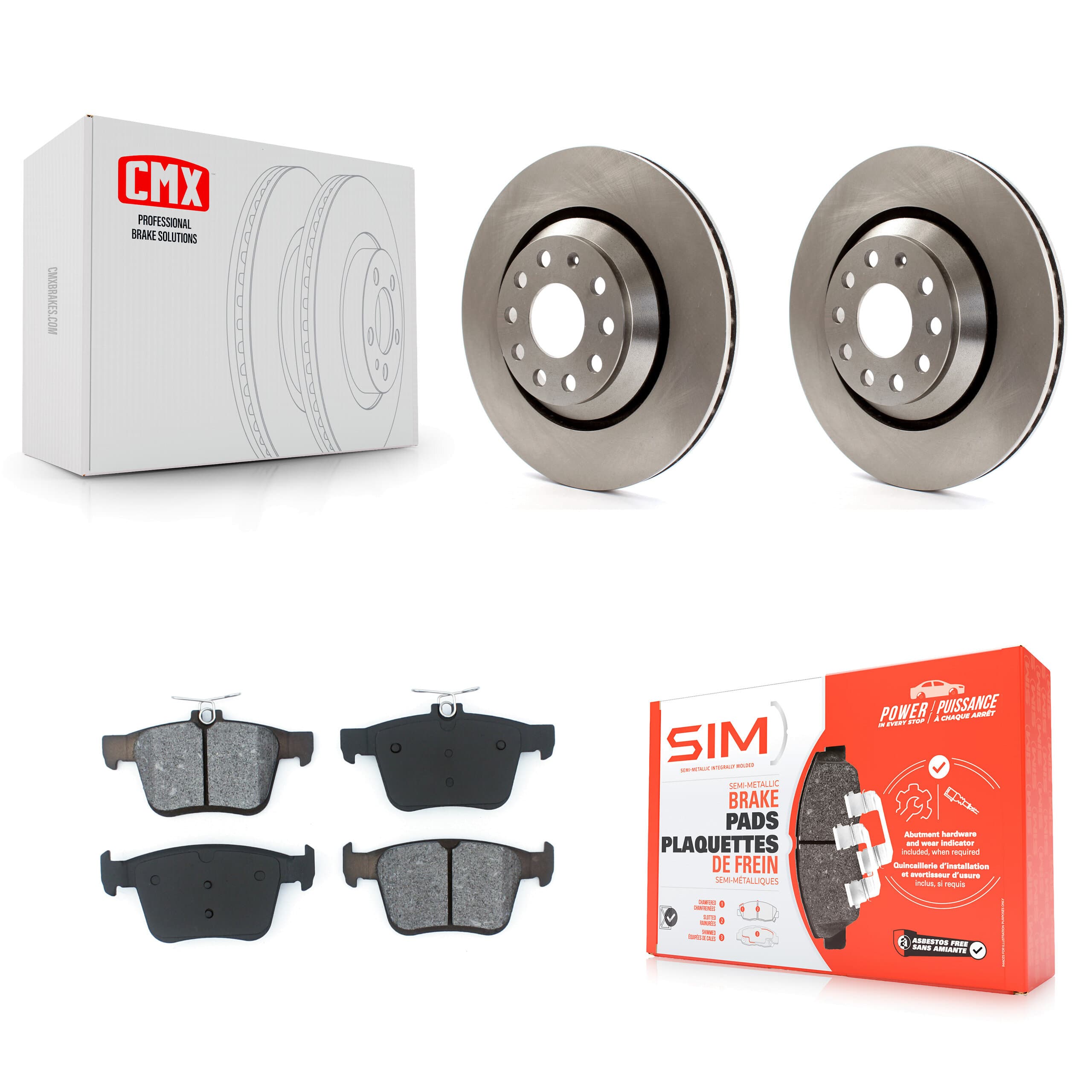 Transit Auto - K8S-102720 - Rear Disc Brake Kits image 1