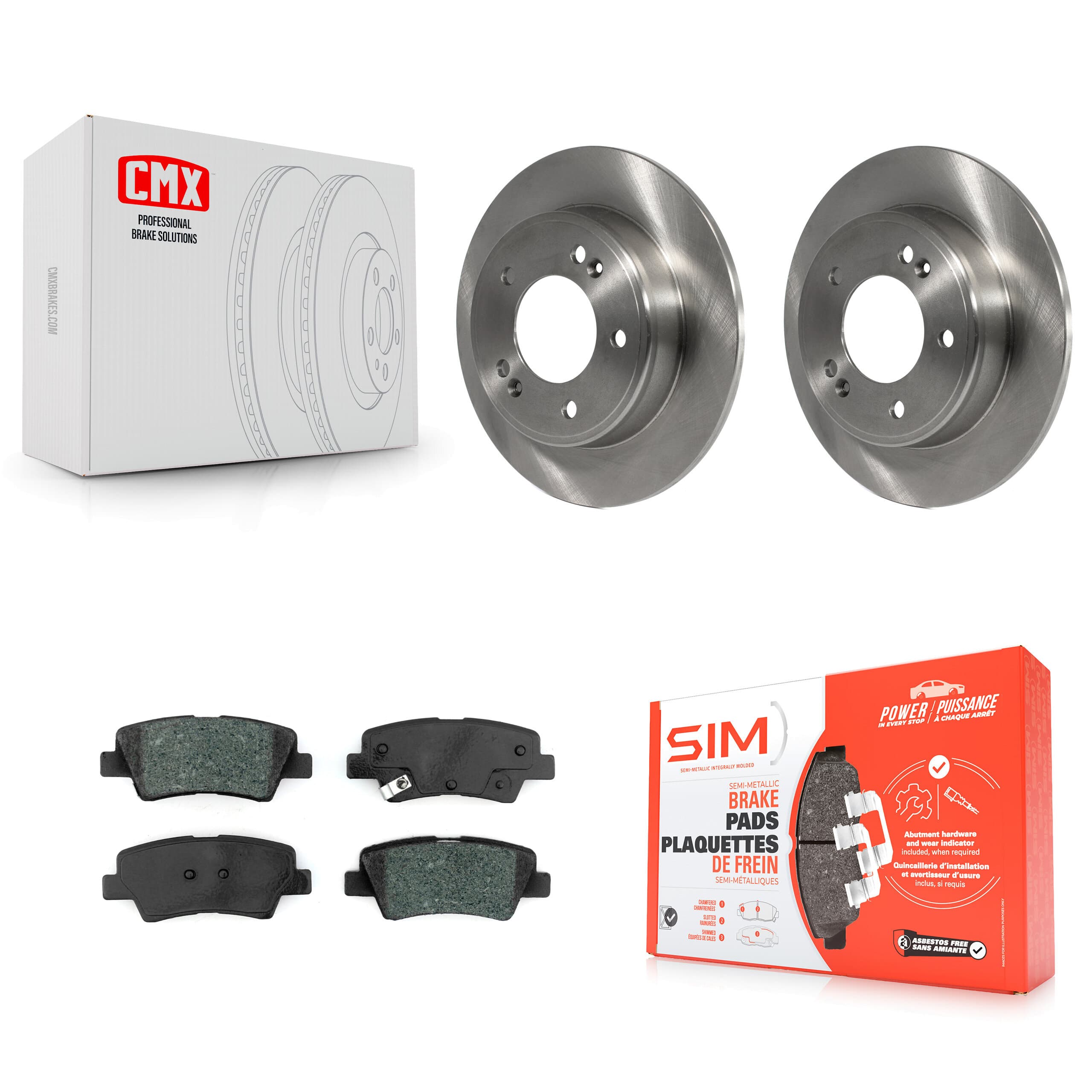 Transit Auto - K8S-102724 - Rear Disc Brake Kits image 1