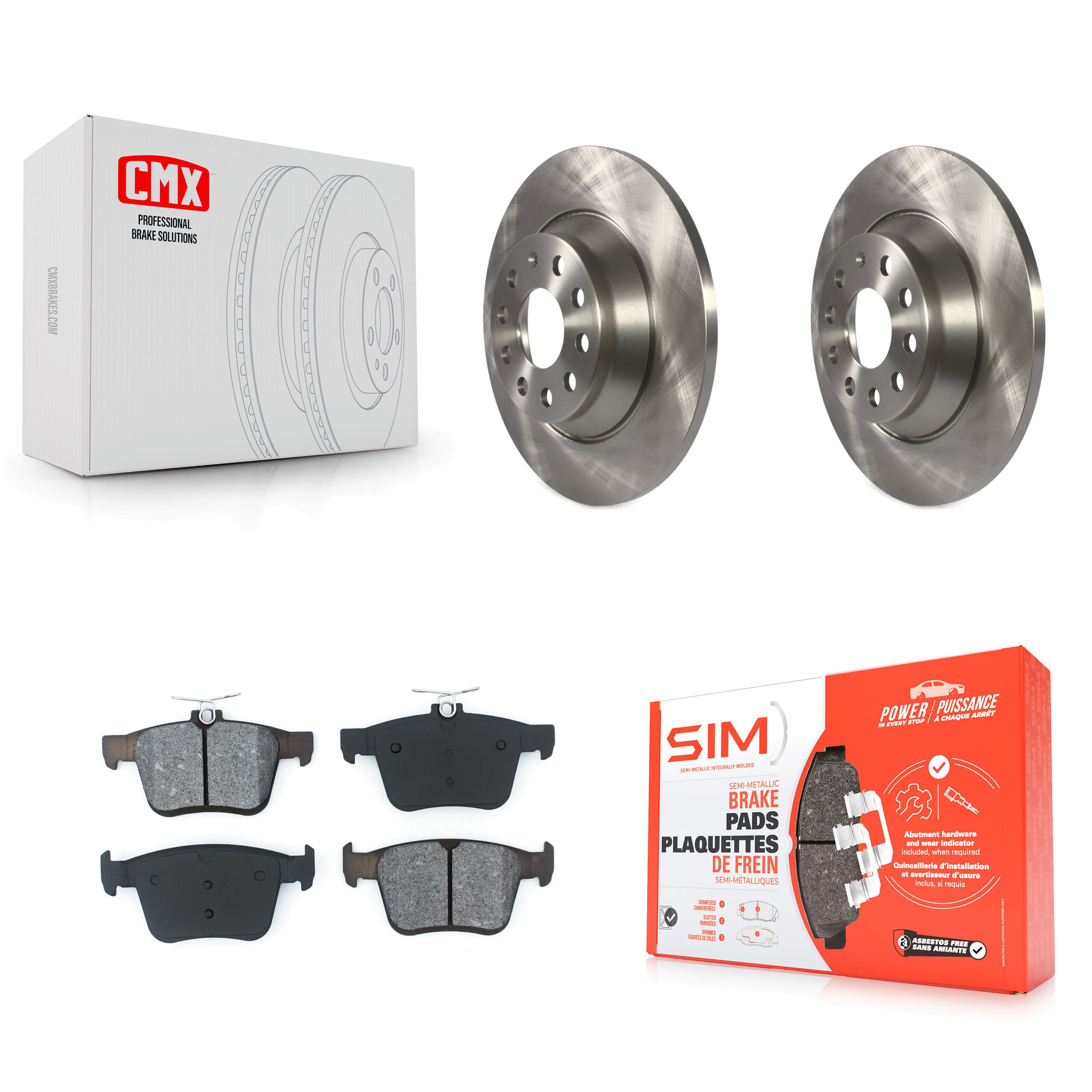 Transit Auto - K8S-102731 - Rear Disc Brake Kits image 1