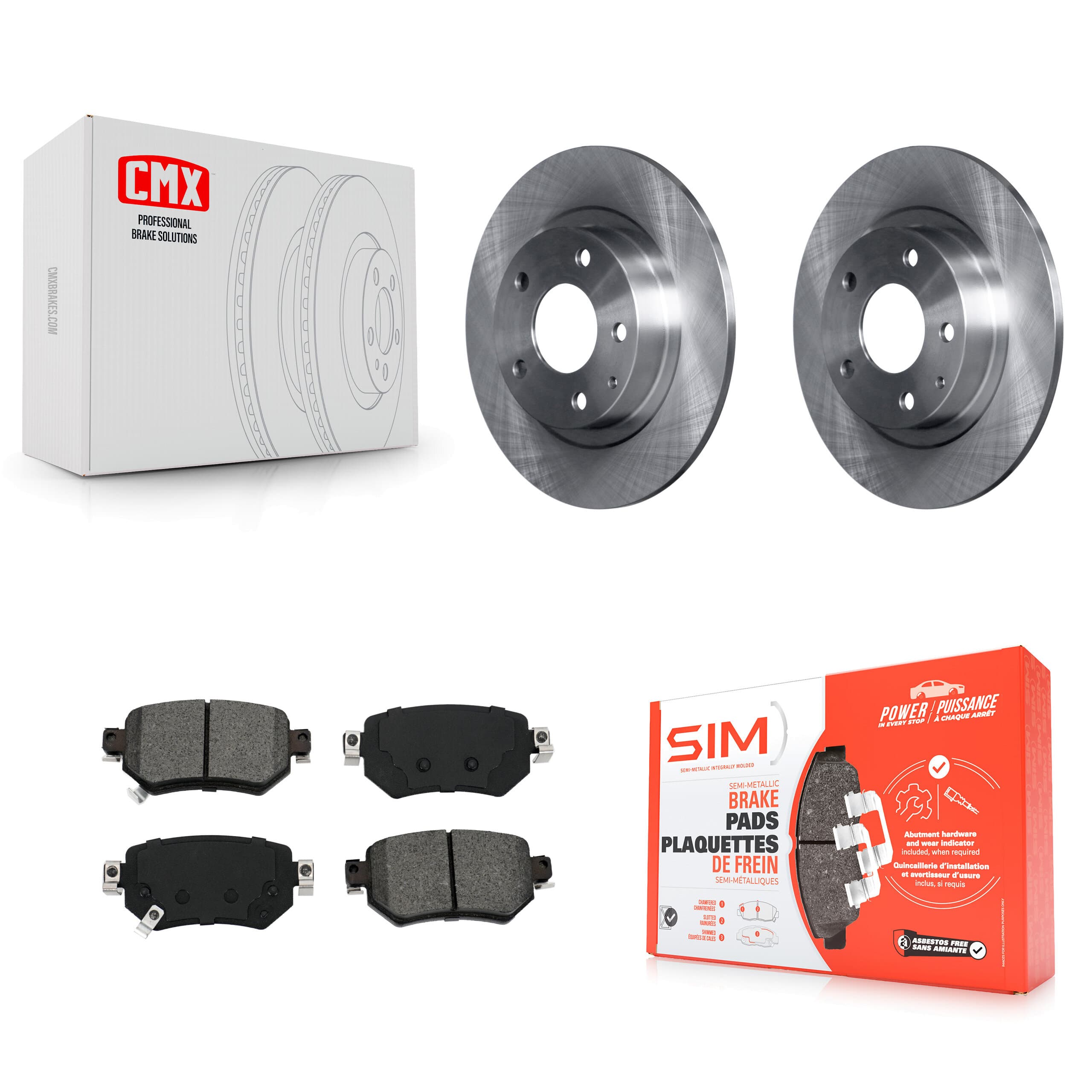 Transit Auto - K8S-102736 - Rear Disc Brake Kits image 1