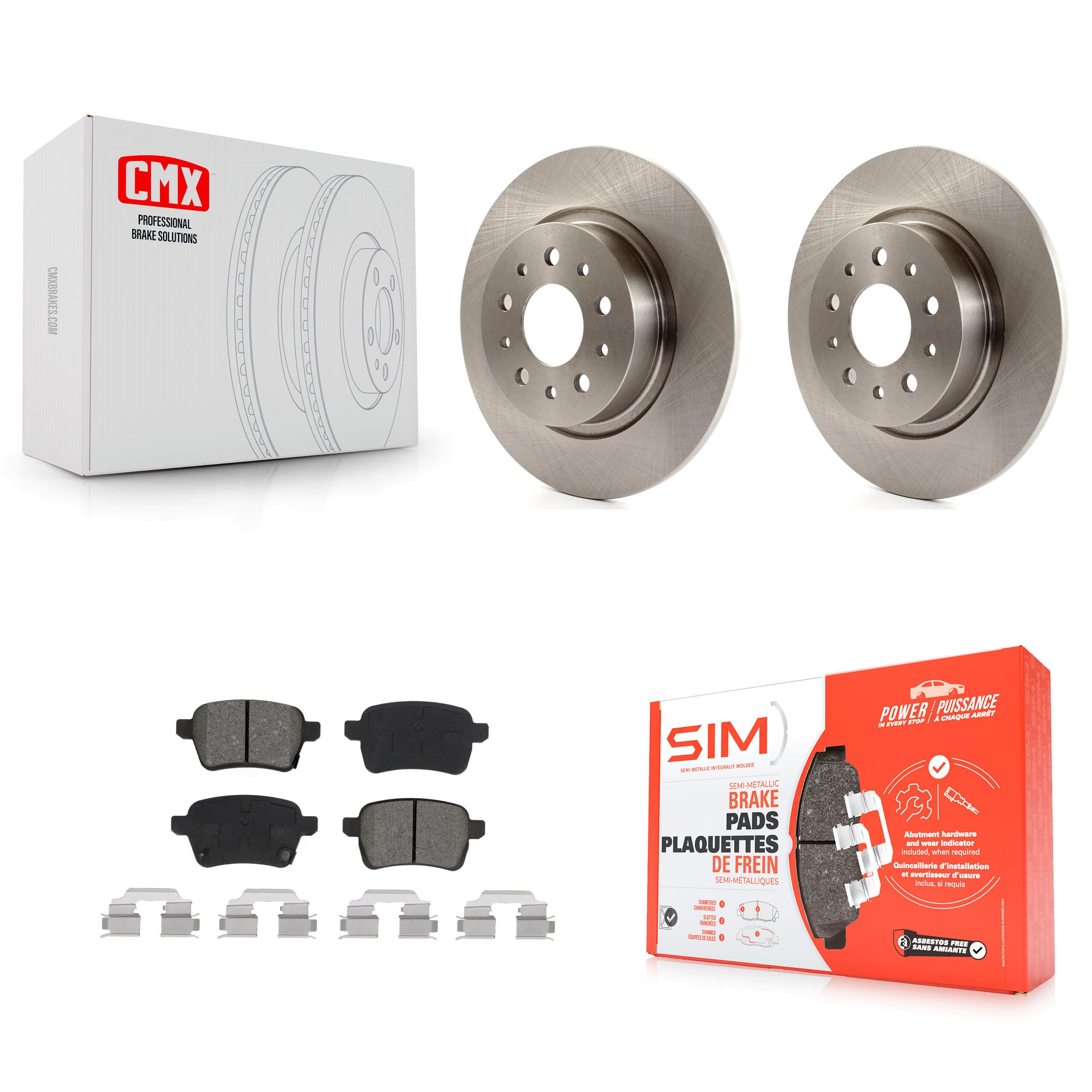 Transit Auto - K8S-102749 - Rear Disc Brake Kits image 1