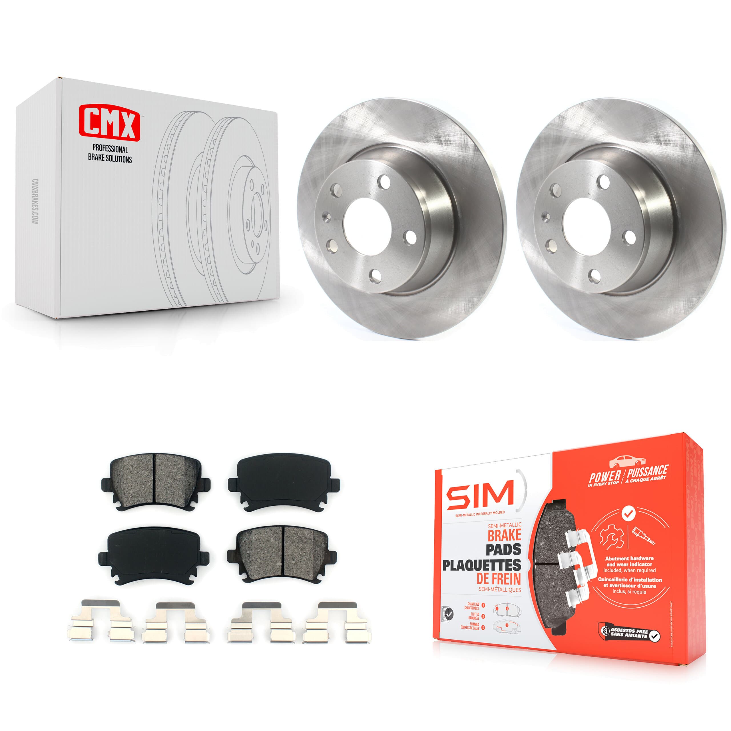 Transit Auto - K8S-102822 - Rear Disc Brake Kits image 1