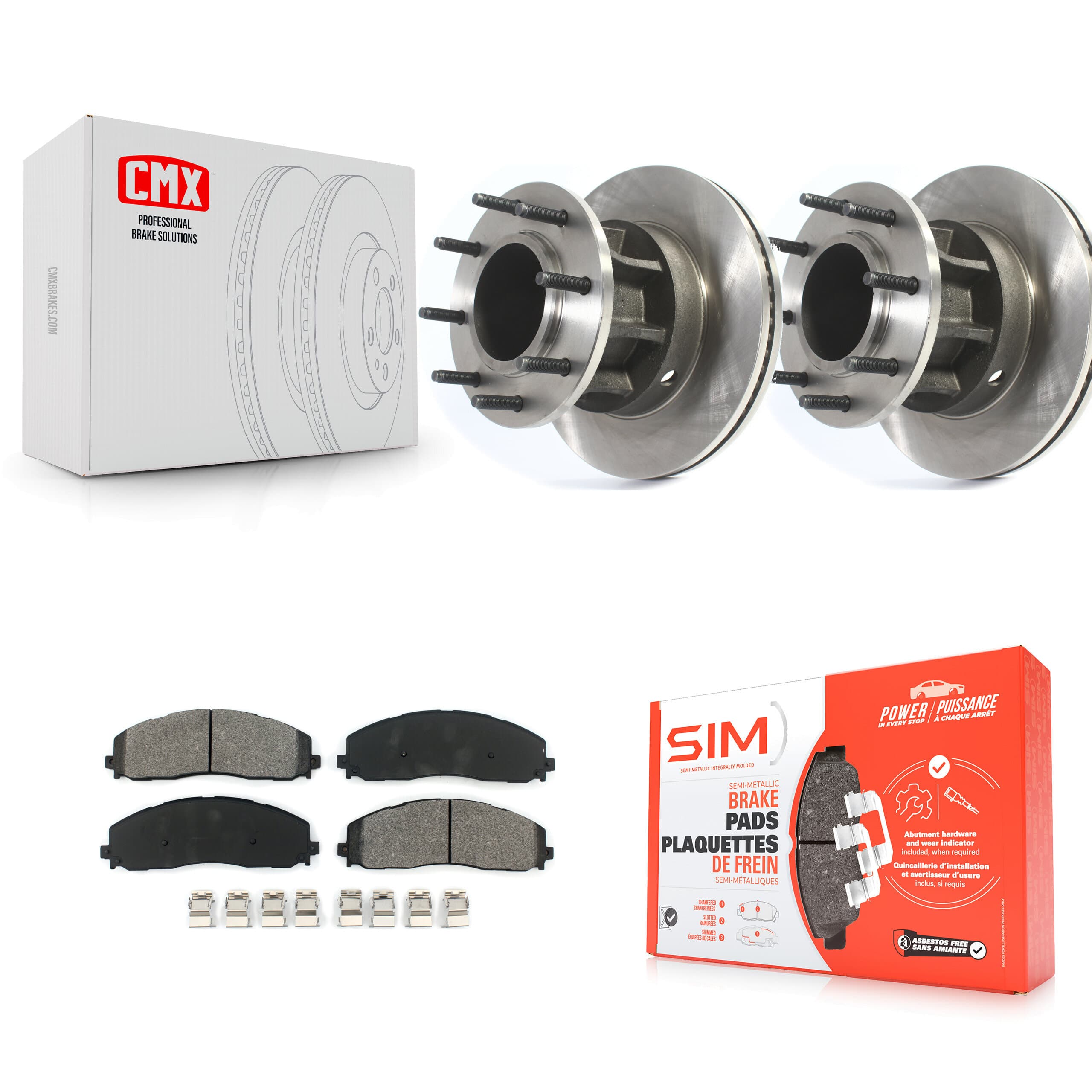 Transit Auto - K8S-102832 - Front Disc Brake Kits image 1