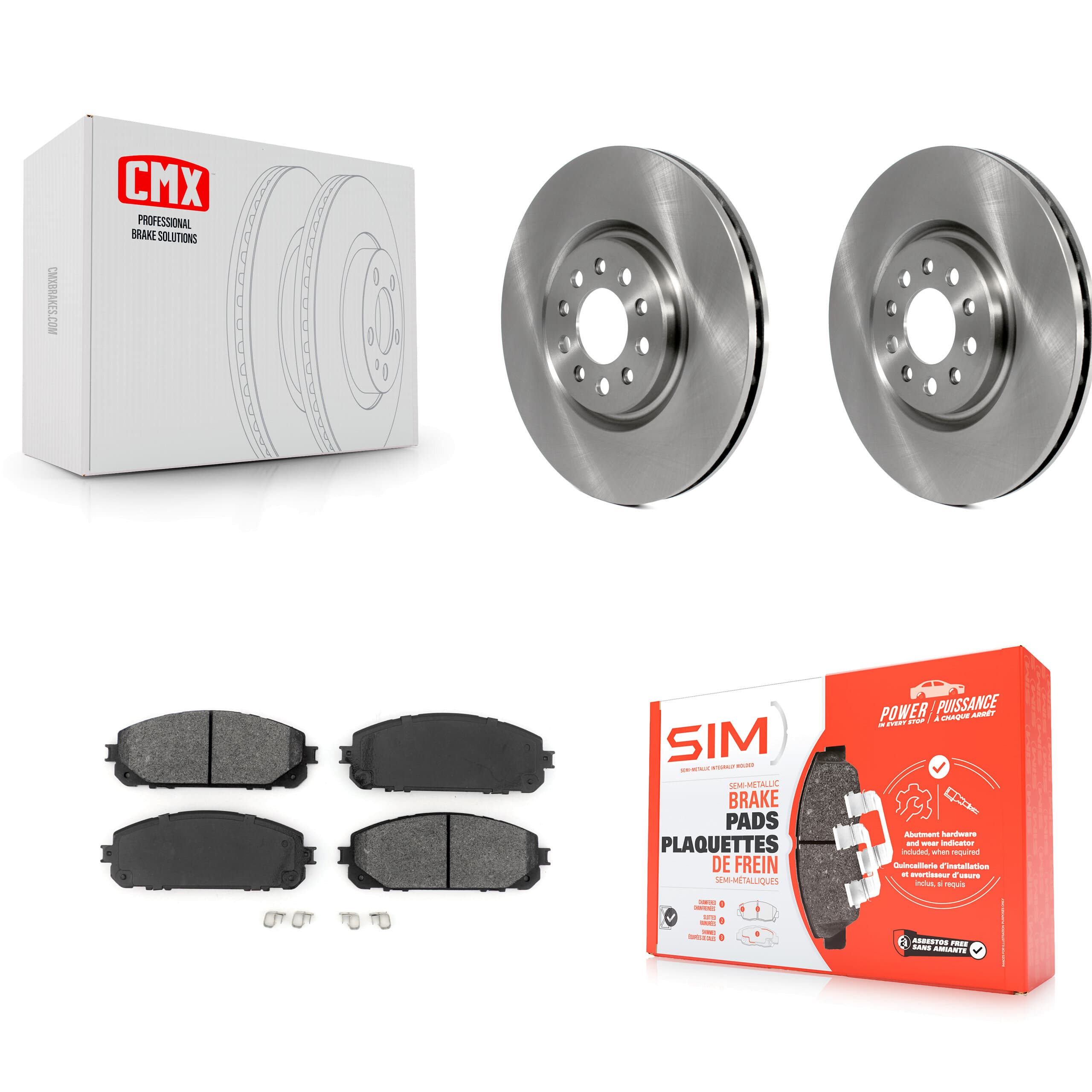Transit Auto - K8S-102836 - Front Disc Brake Kits image 1