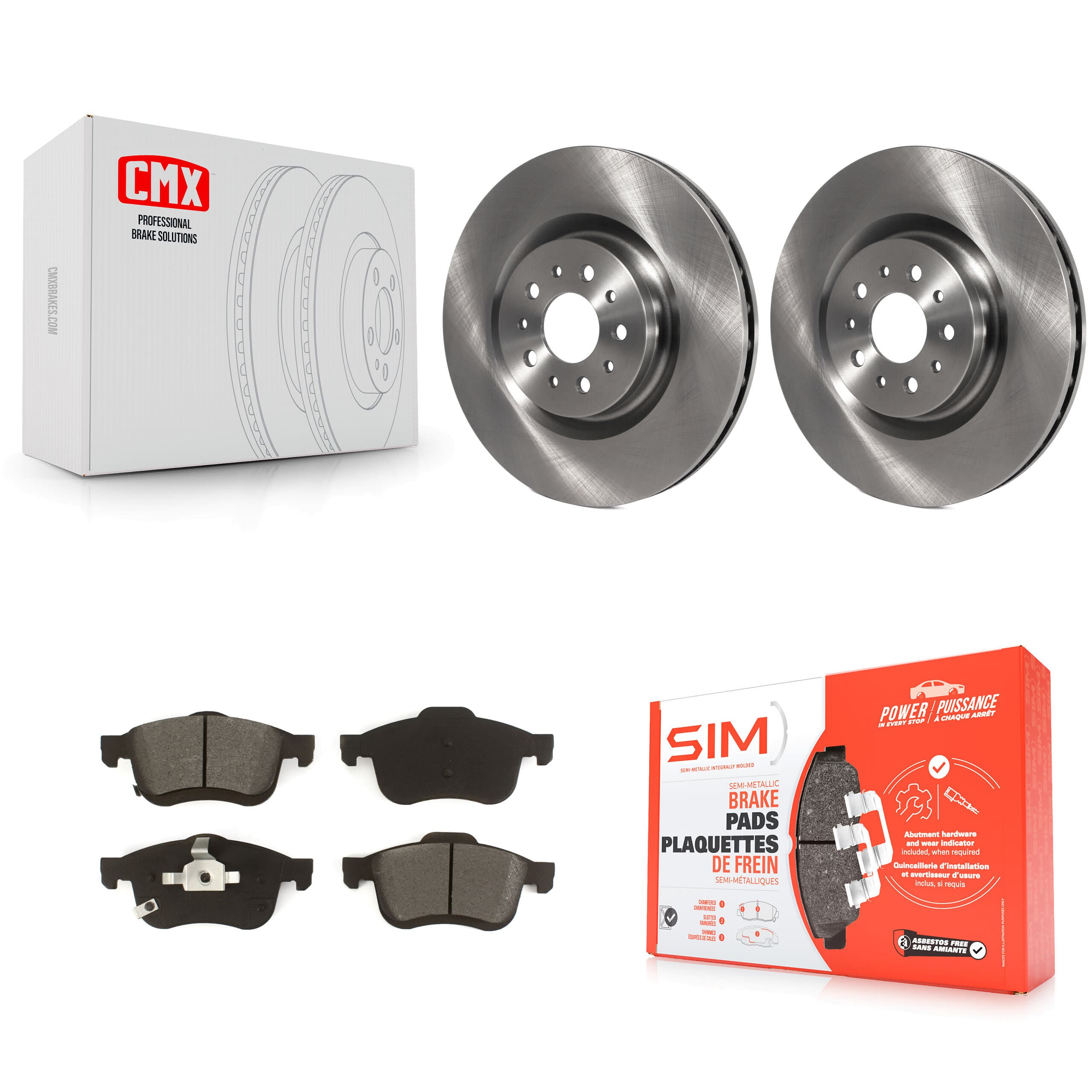 Transit Auto - K8S-102860 - Front Disc Brake Kits image 1