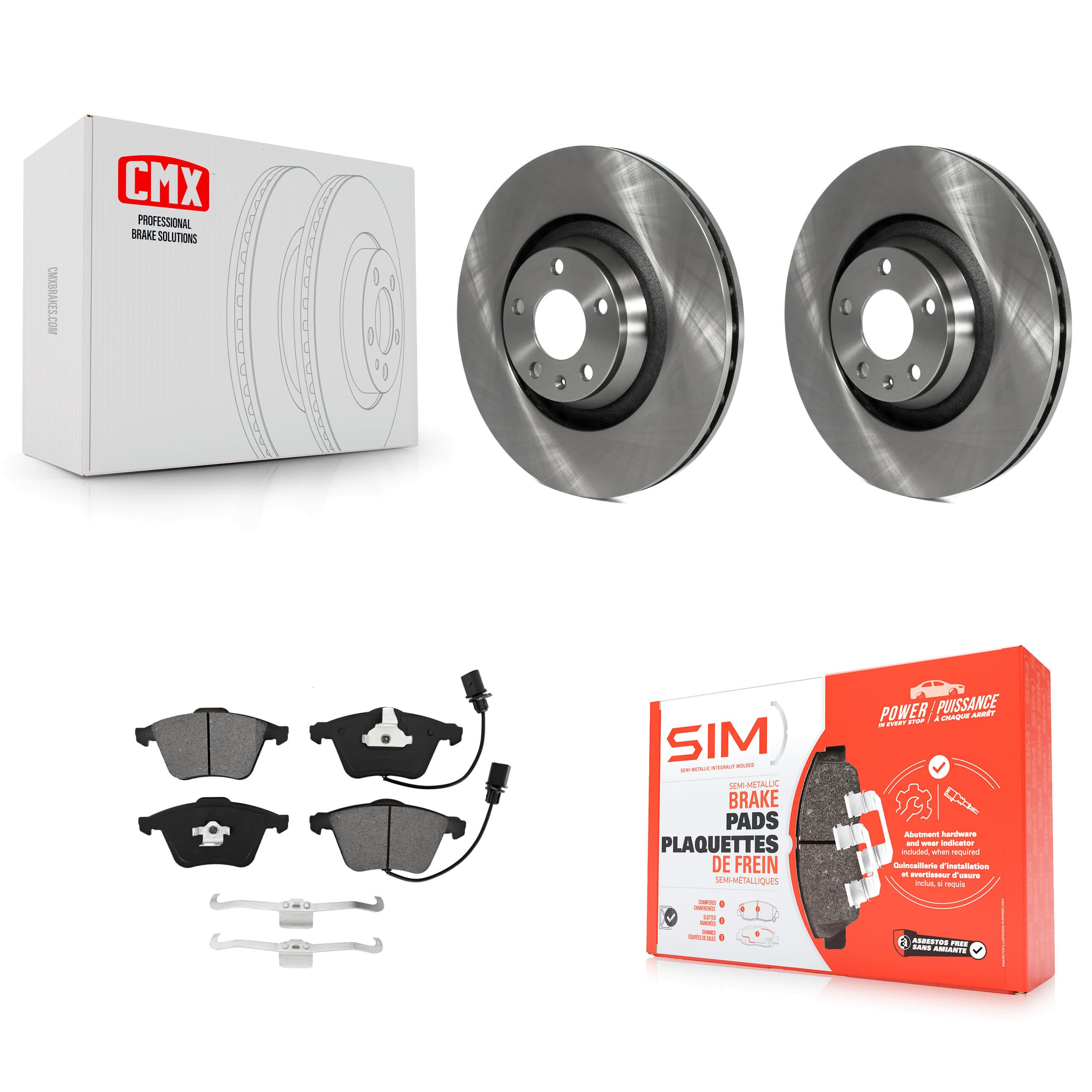 Transit Auto - K8S-102870 - Front Disc Brake Kits image 1