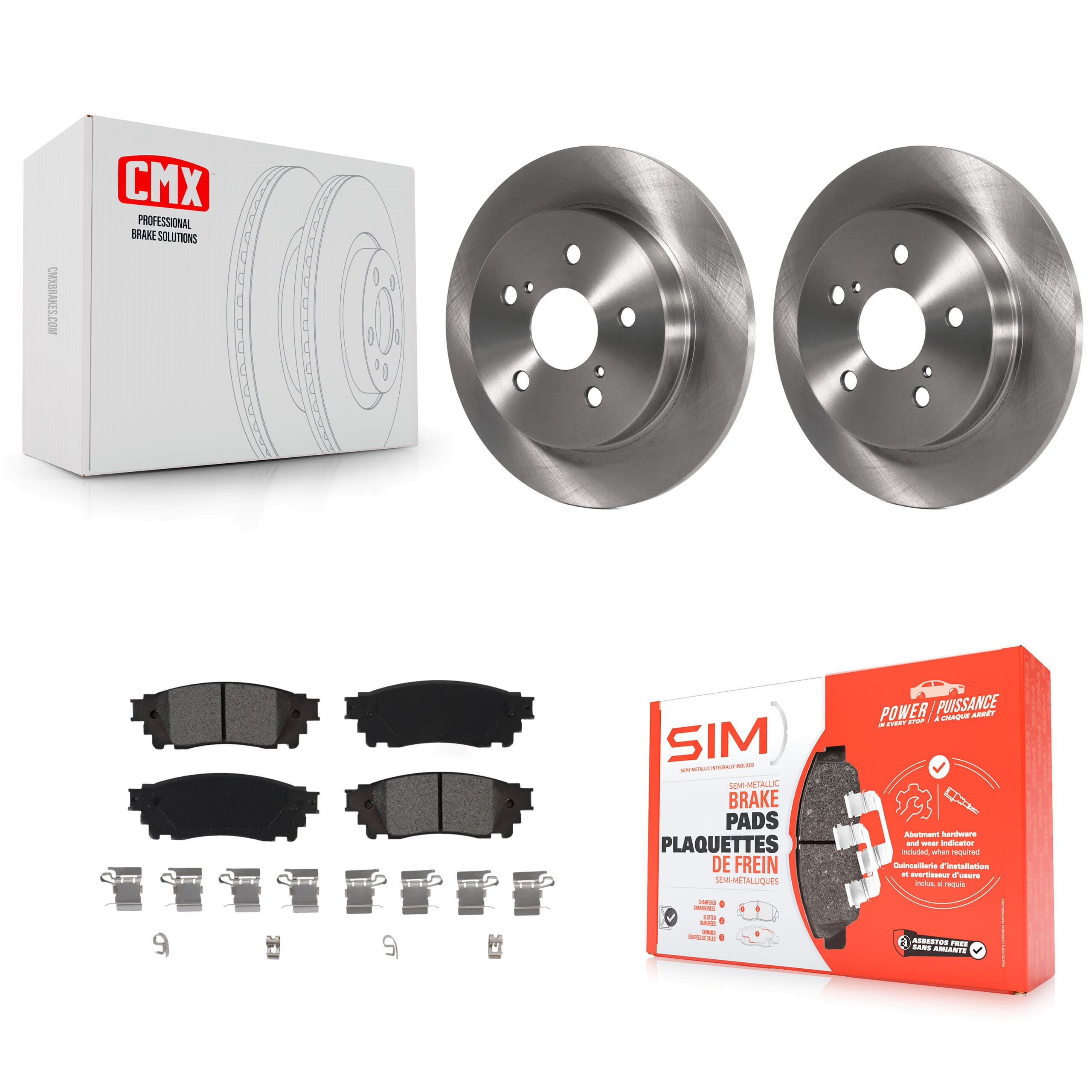 Transit Auto - K8S-102982 - Rear Disc Brake Kits image 1